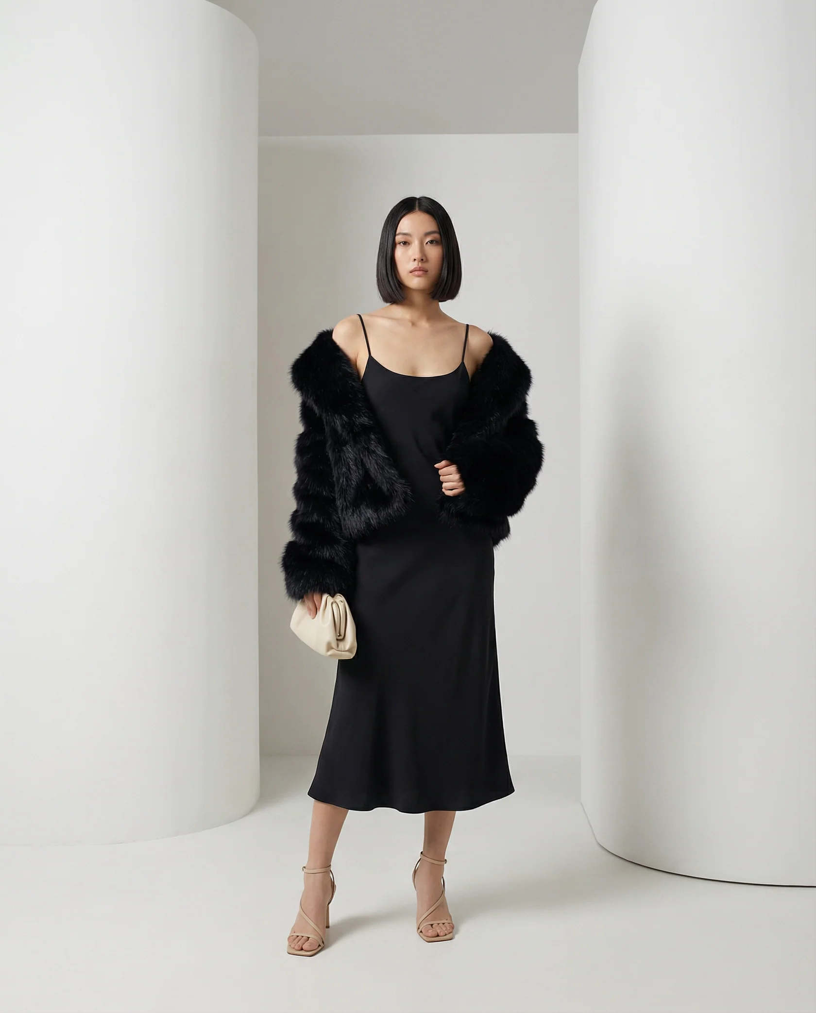 Veste en fausse fourrure Vera