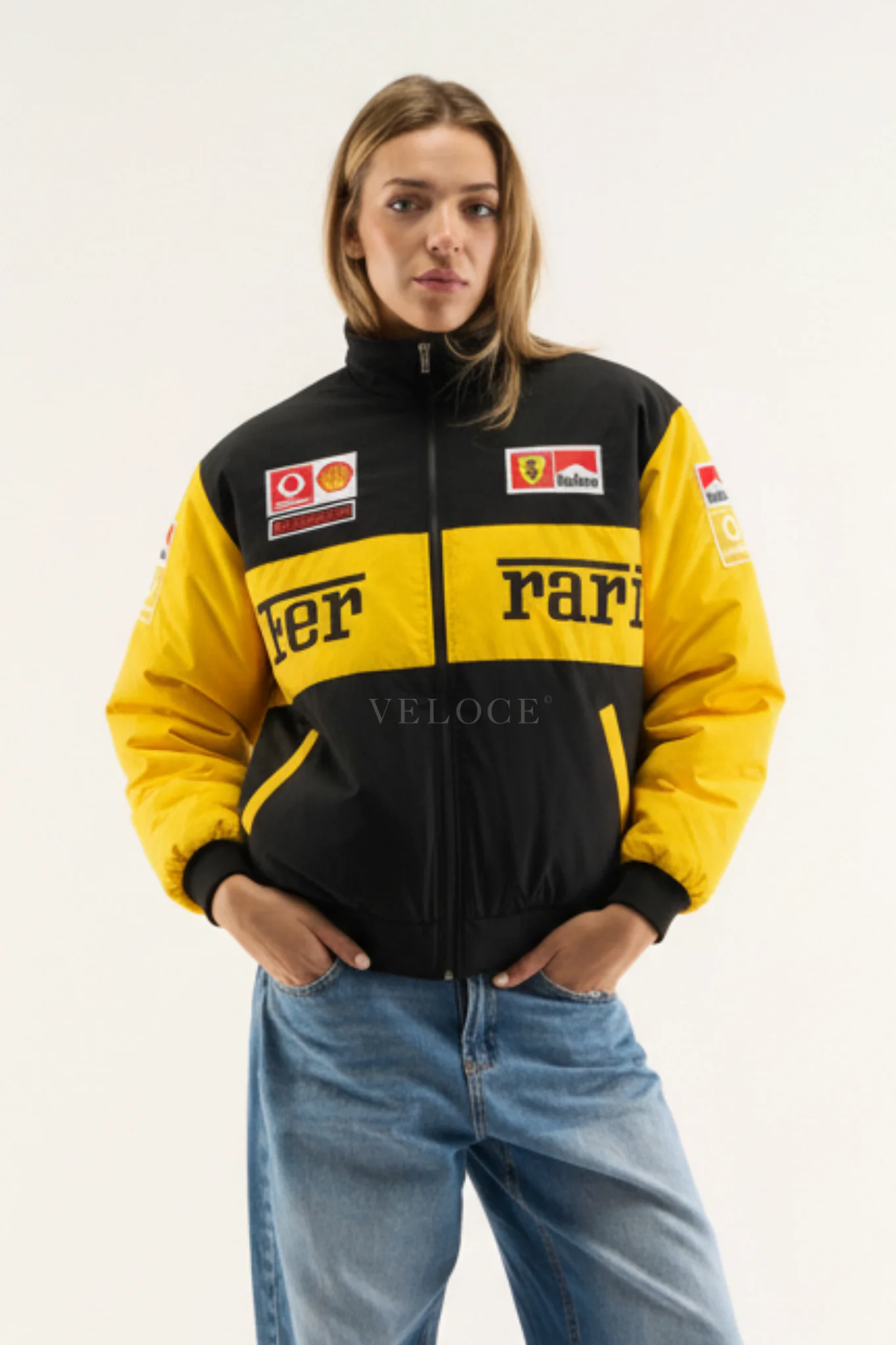Veste de course vintage Ferrari Michael Schumacher