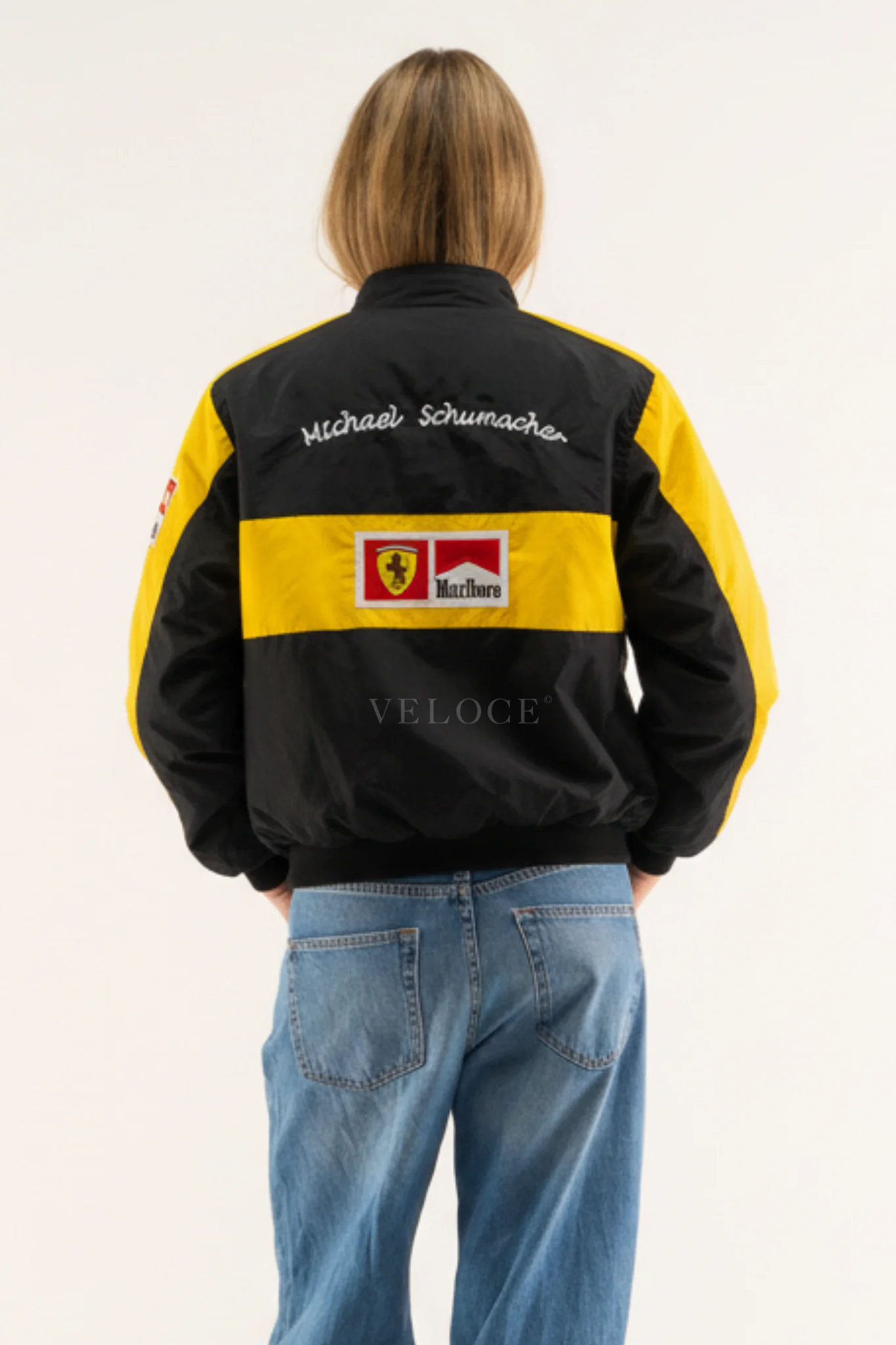 Veste de course vintage Ferrari Michael Schumacher