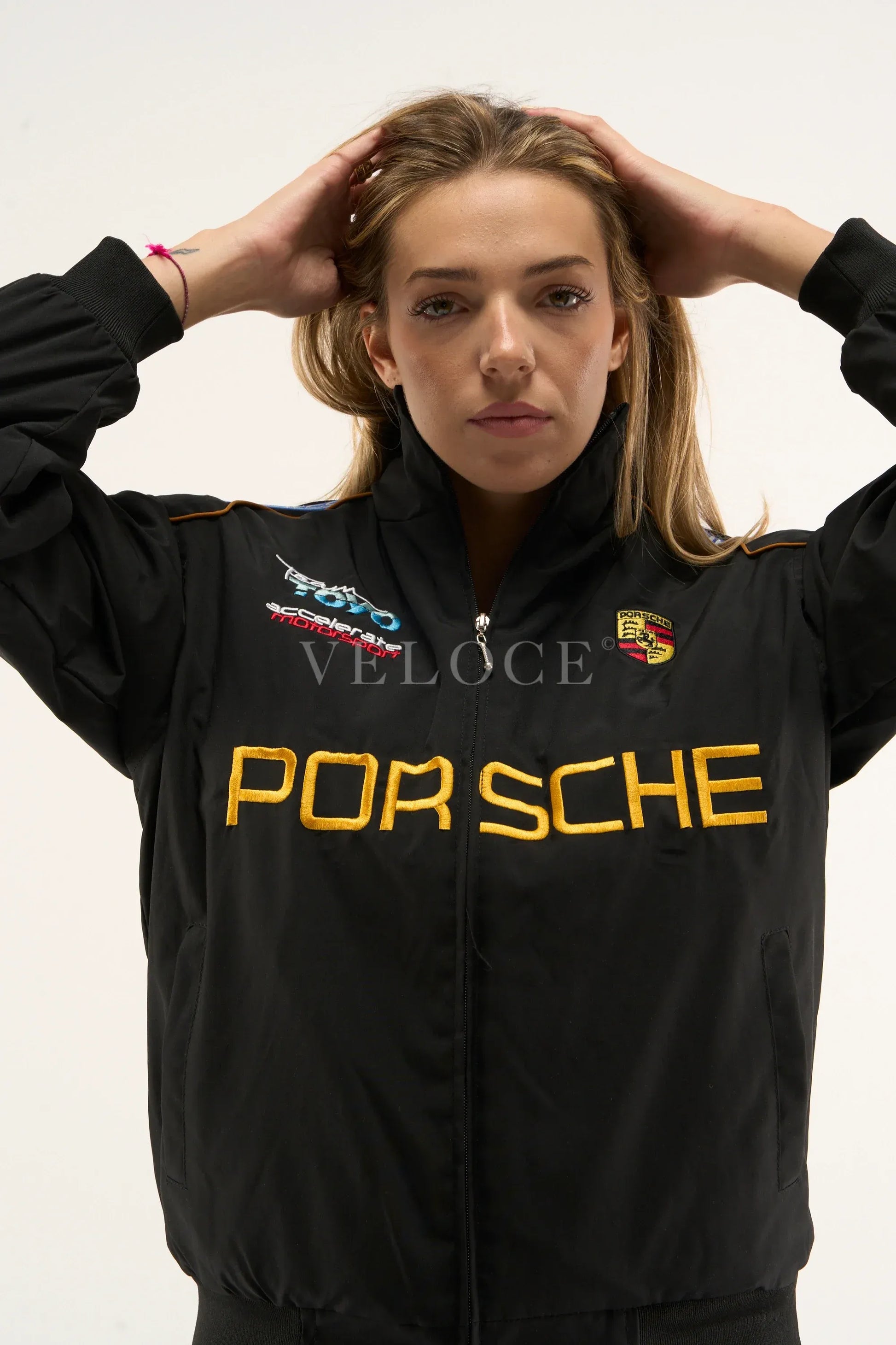 Veste de course vintage Porsche