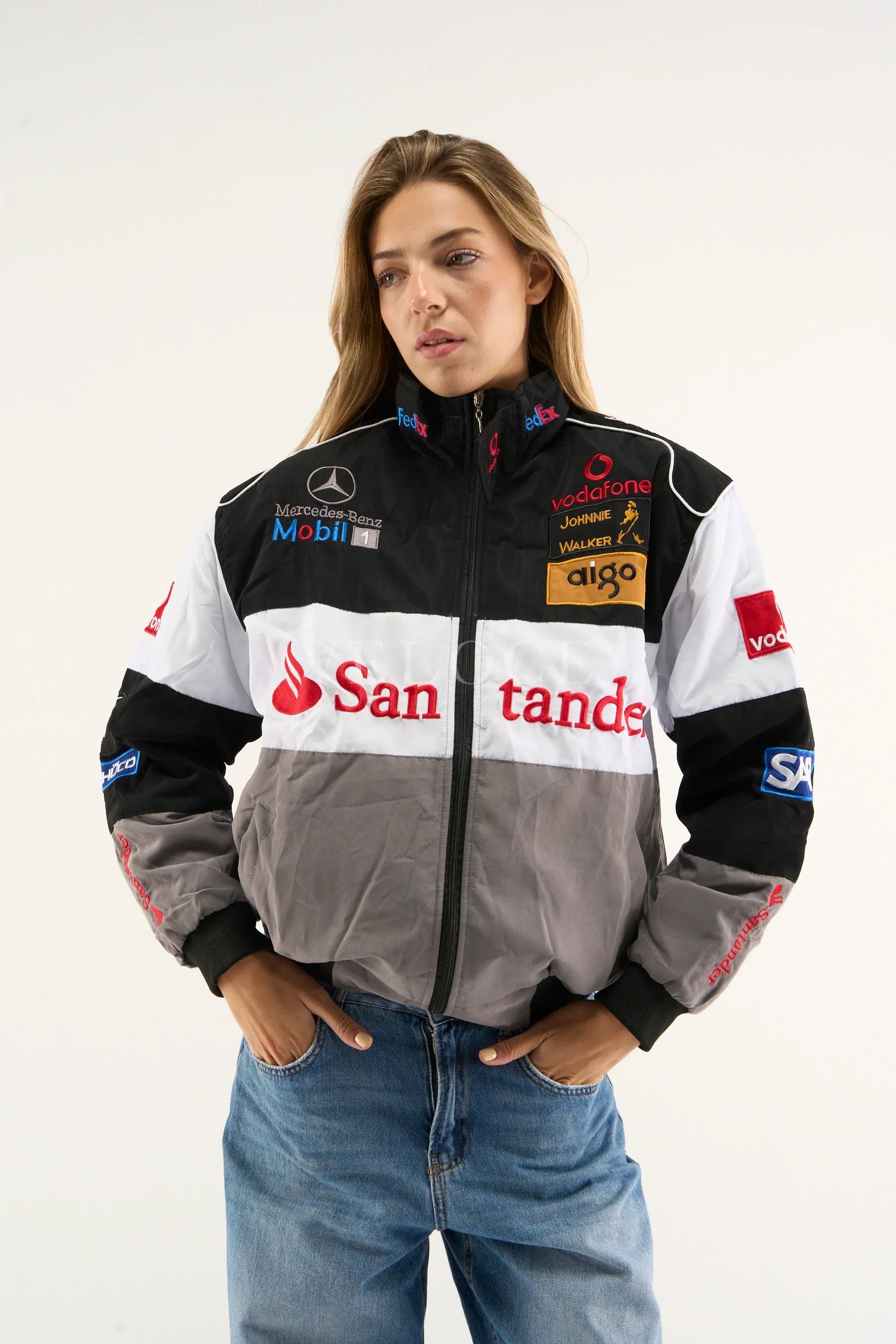 Veste vintage McLaren F1 x Mercedes-Benz