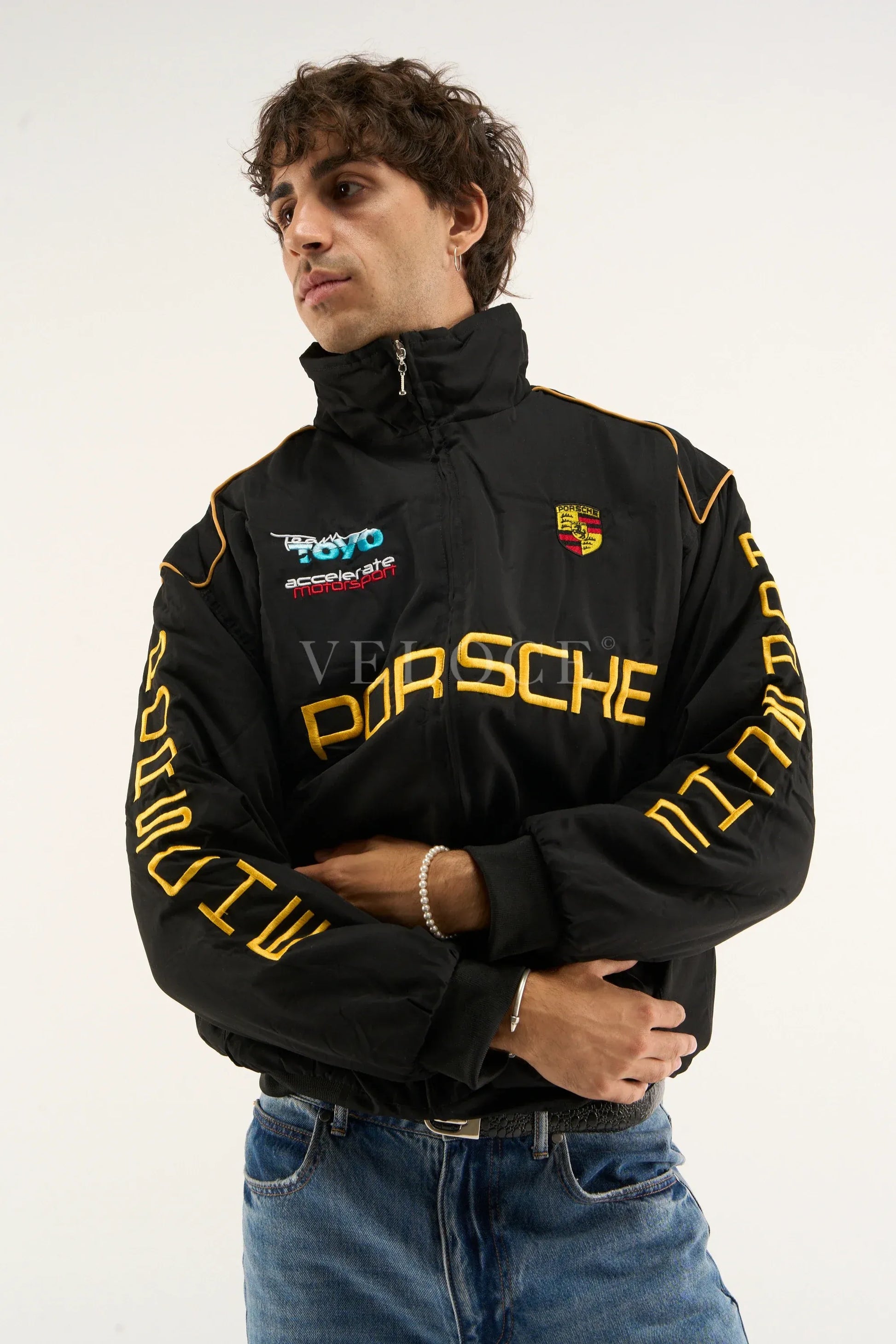 Veste de course vintage Porsche