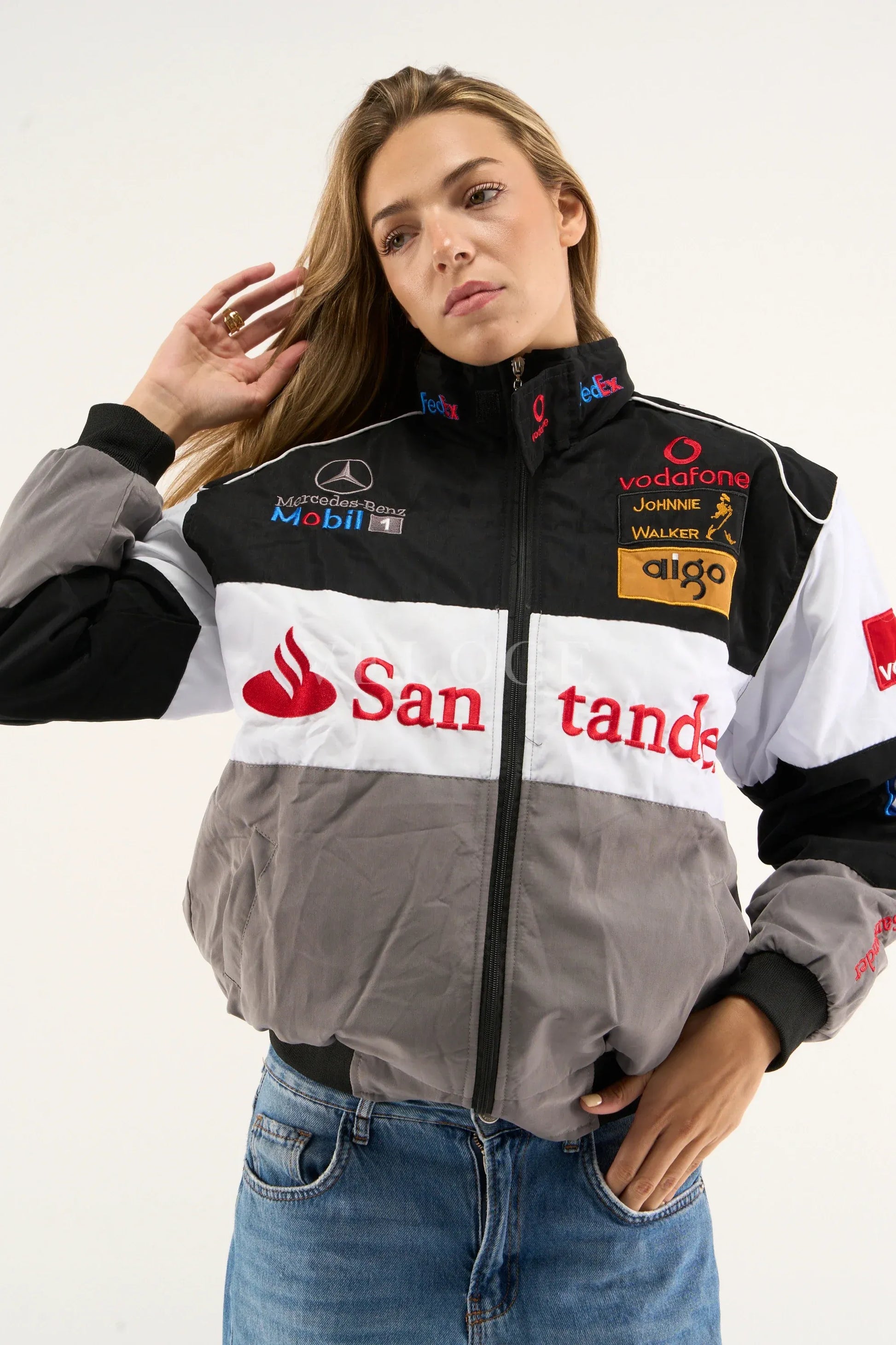 Veste vintage McLaren F1 x Mercedes-Benz