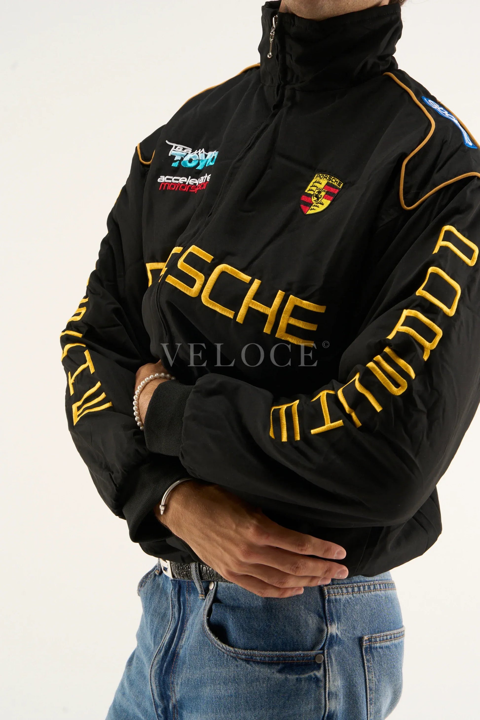 Veste de course vintage Porsche