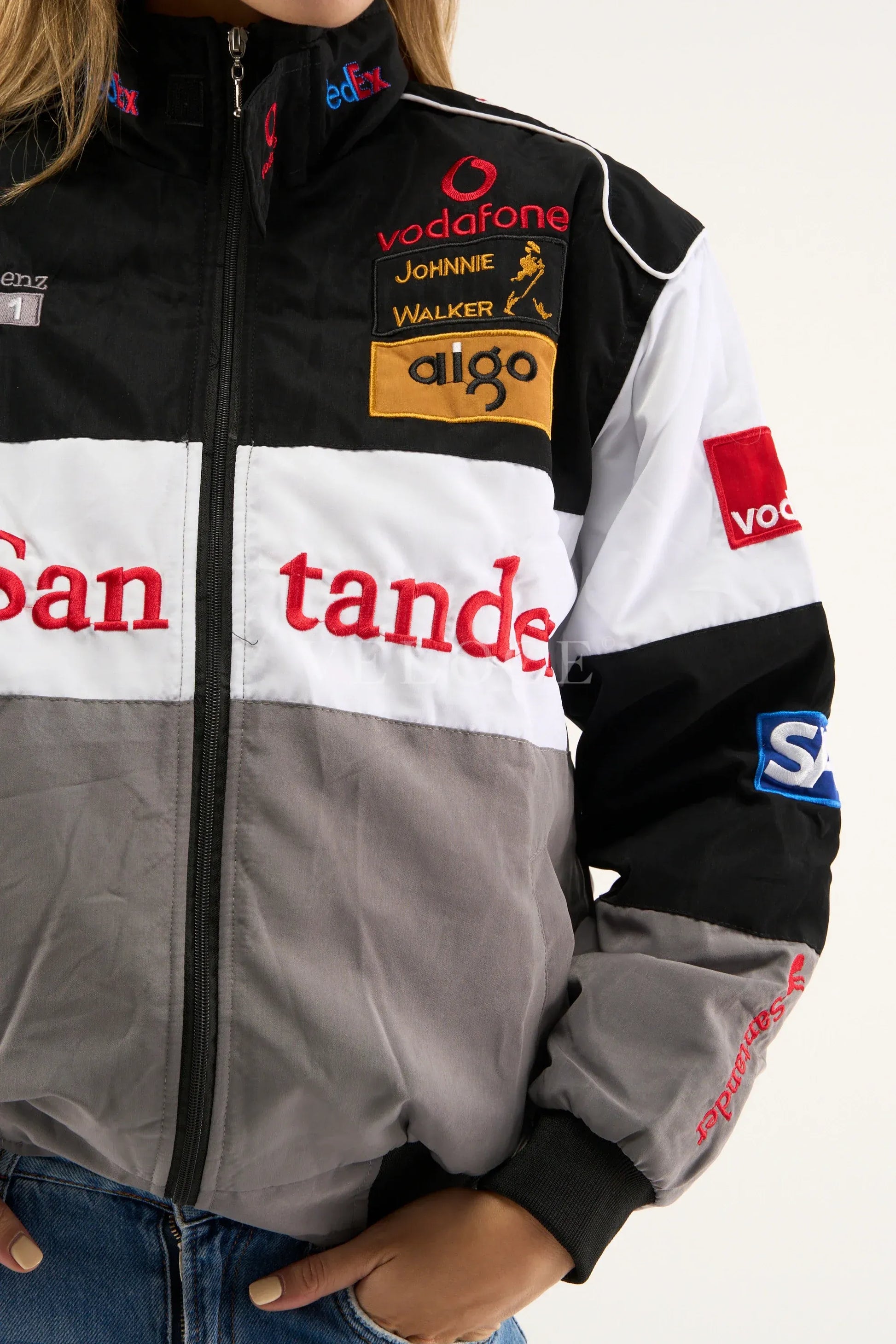 Veste vintage McLaren F1 x Mercedes-Benz