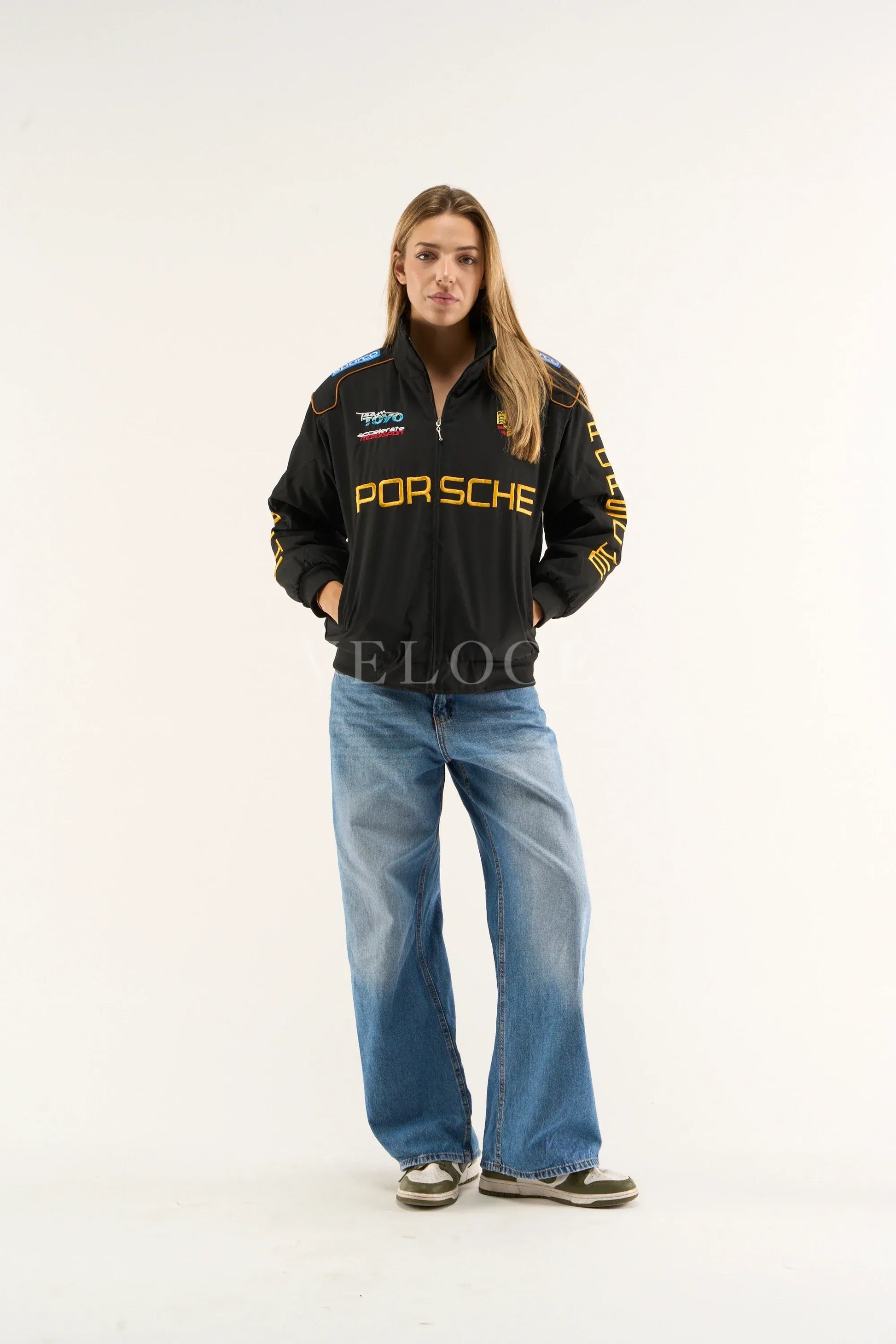 Veste de course vintage Porsche