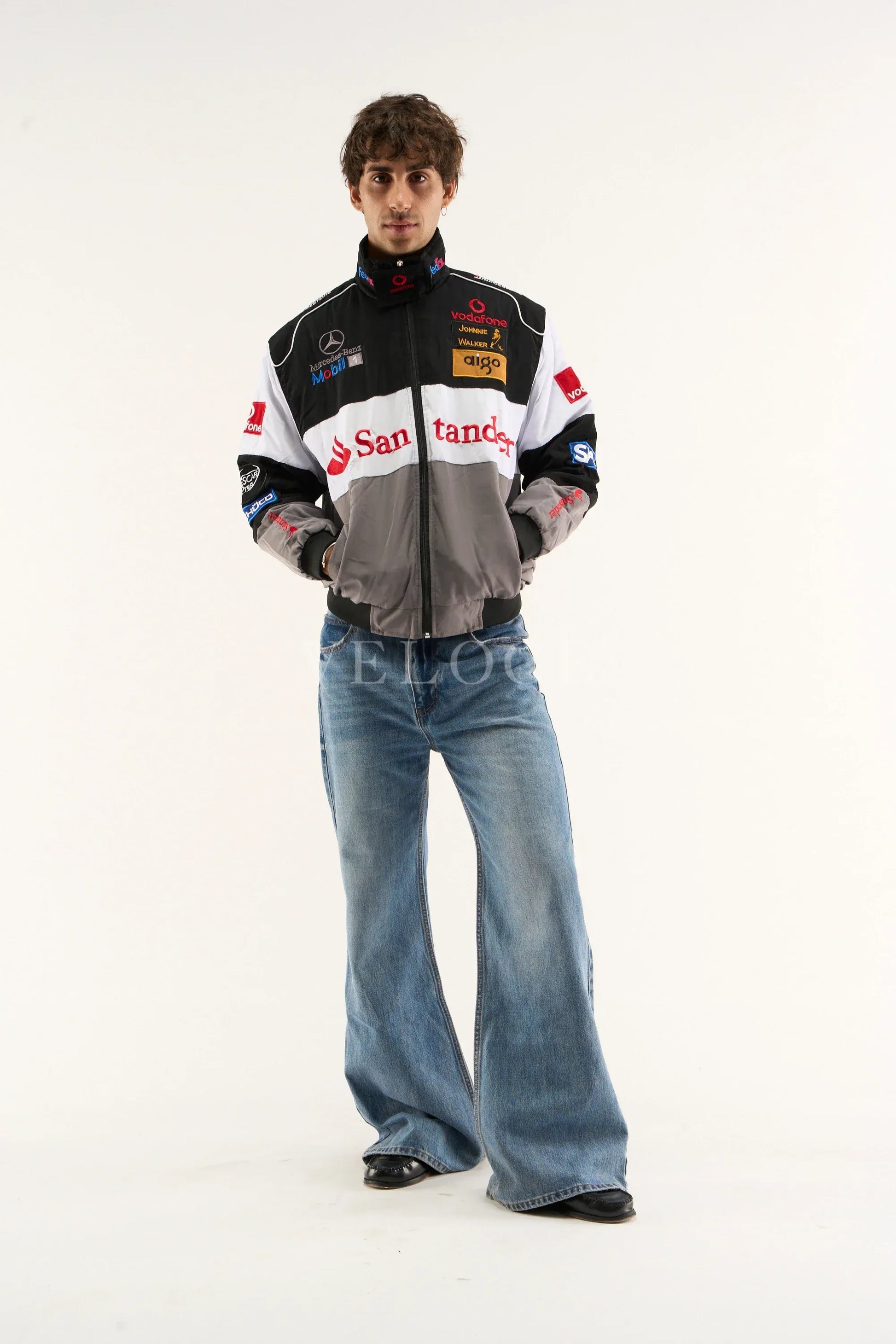 Veste vintage McLaren F1 x Mercedes-Benz