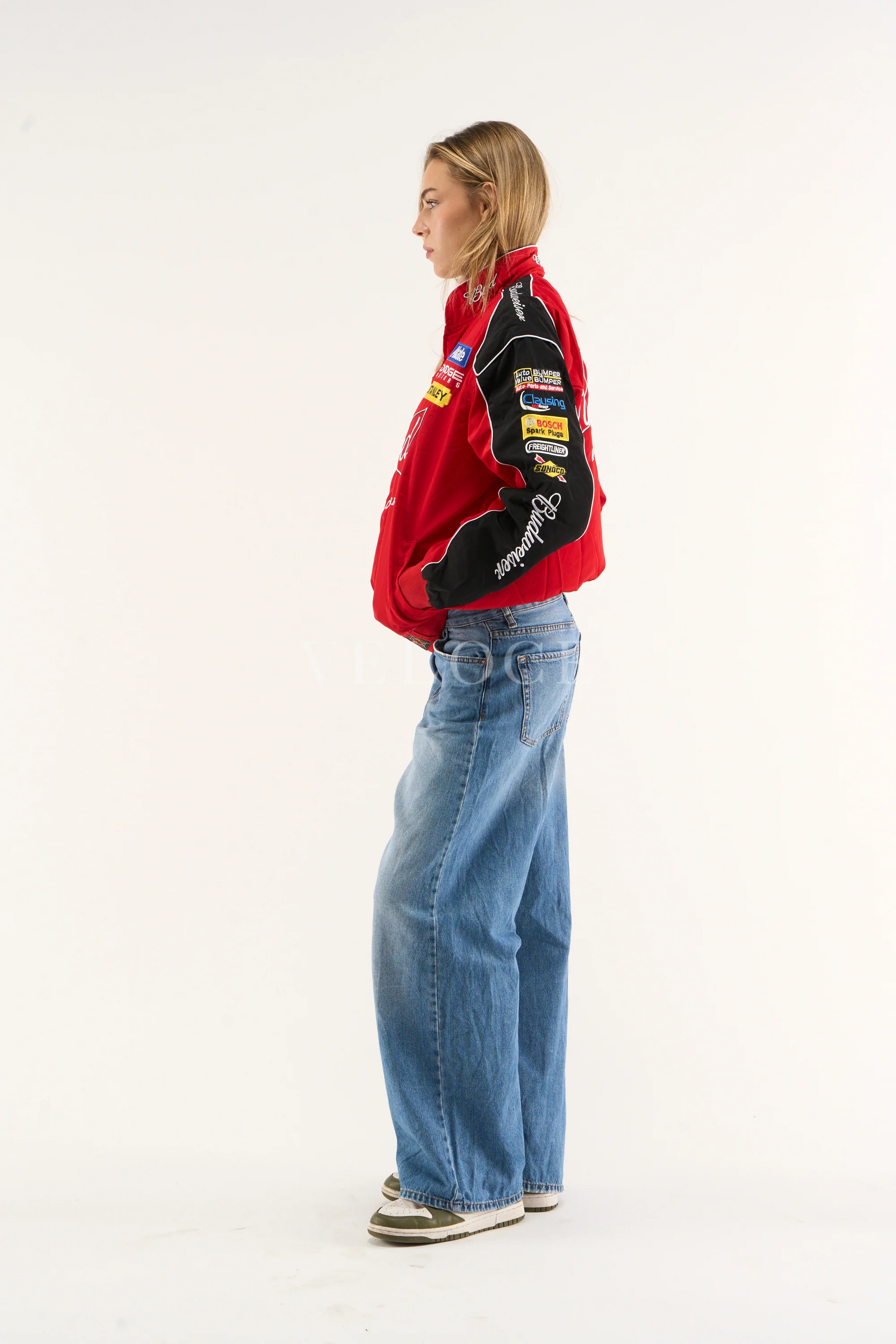 Veste Budweiser Racing Vintage - Édition Rouge