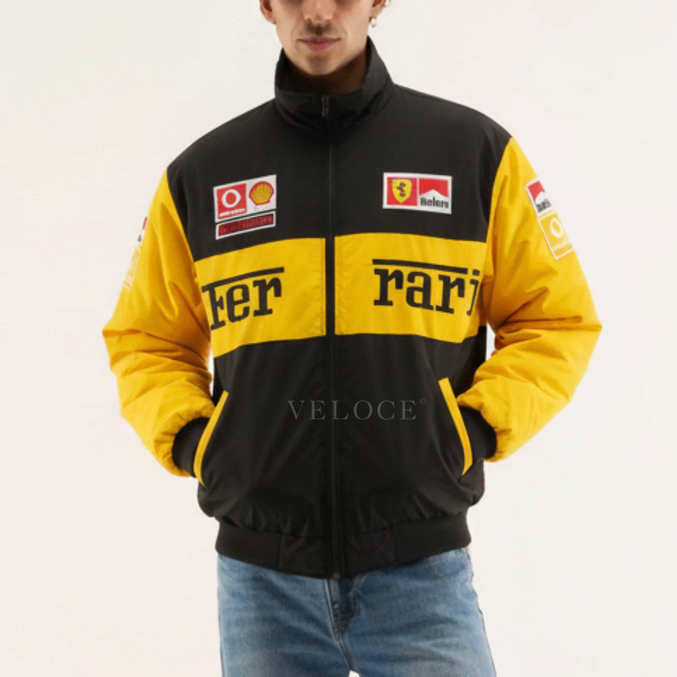 Veste de course vintage Ferrari Michael Schumacher
