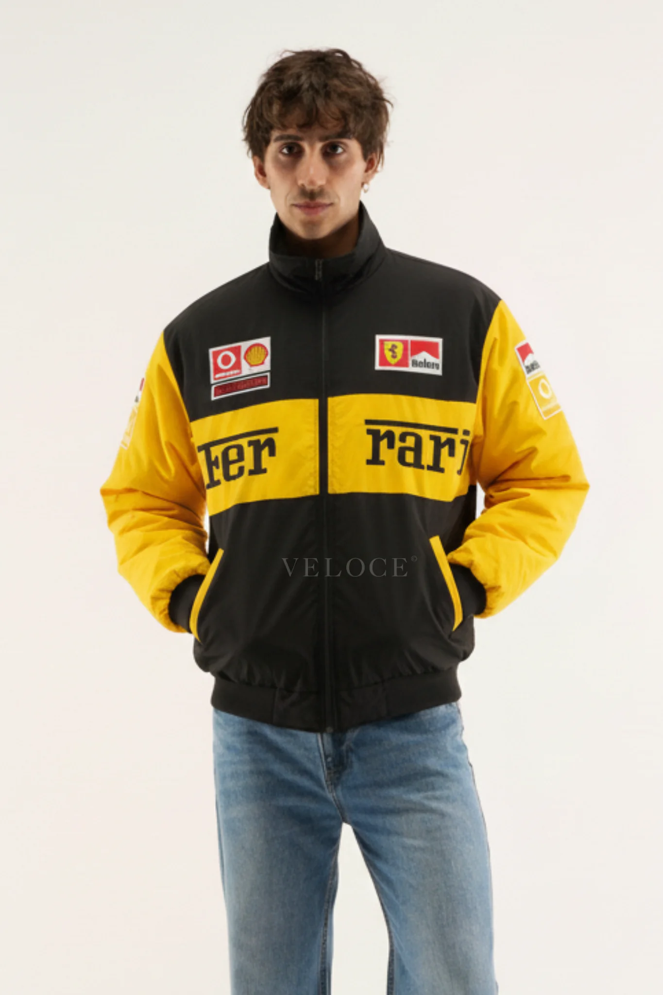 Veste de course vintage Ferrari Michael Schumacher