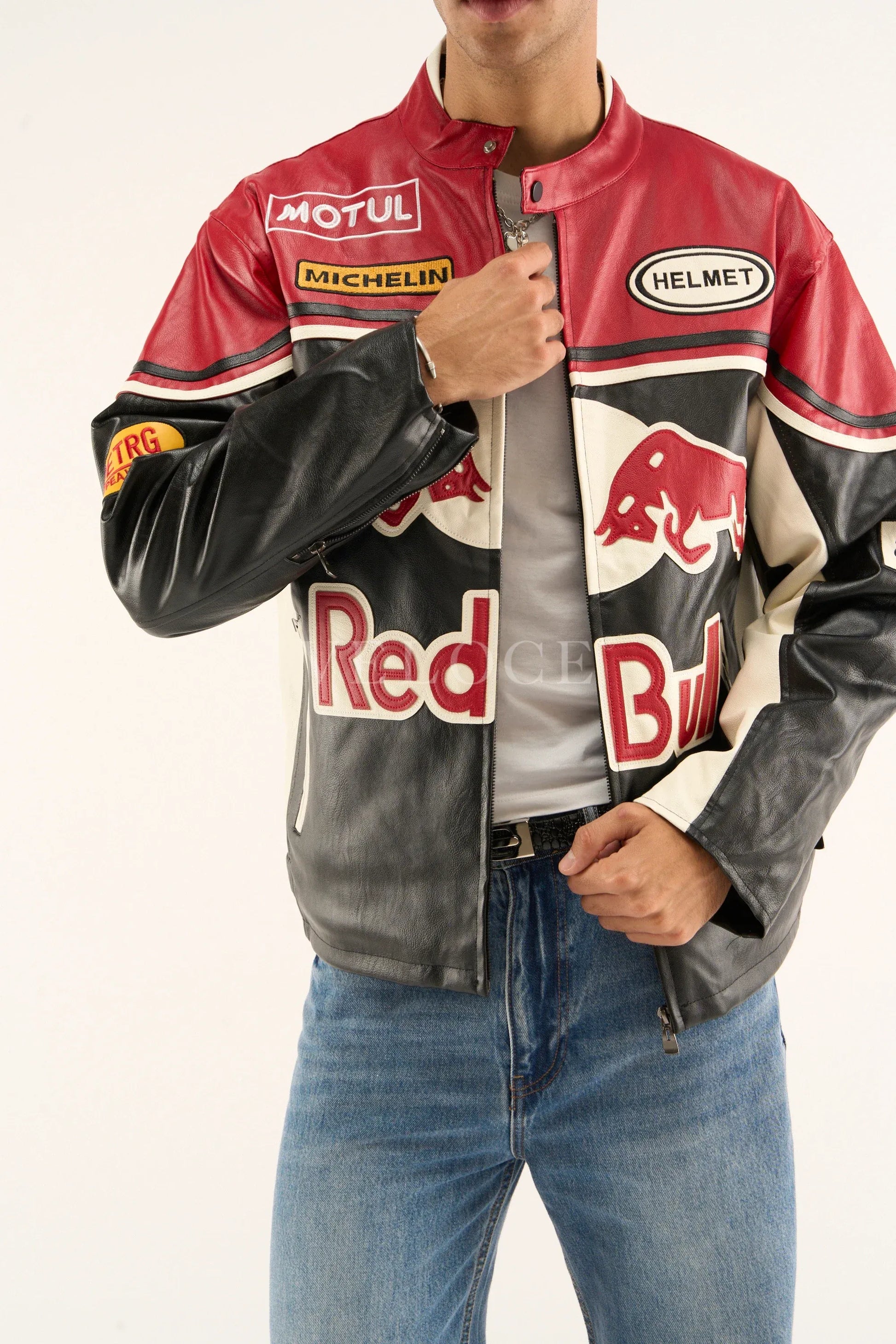 Veste en cuir Red Bull Racing