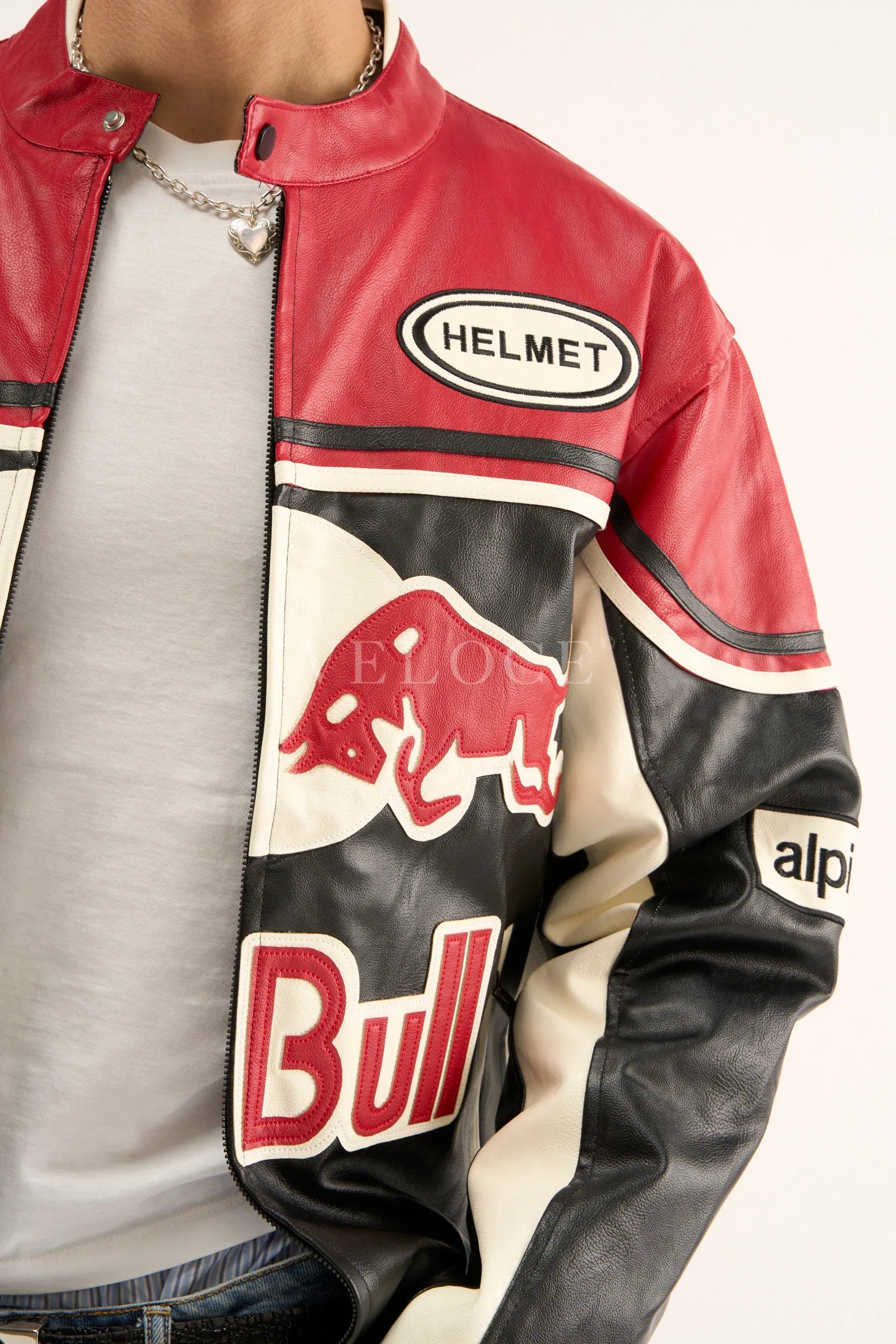 Veste en cuir Red Bull Racing