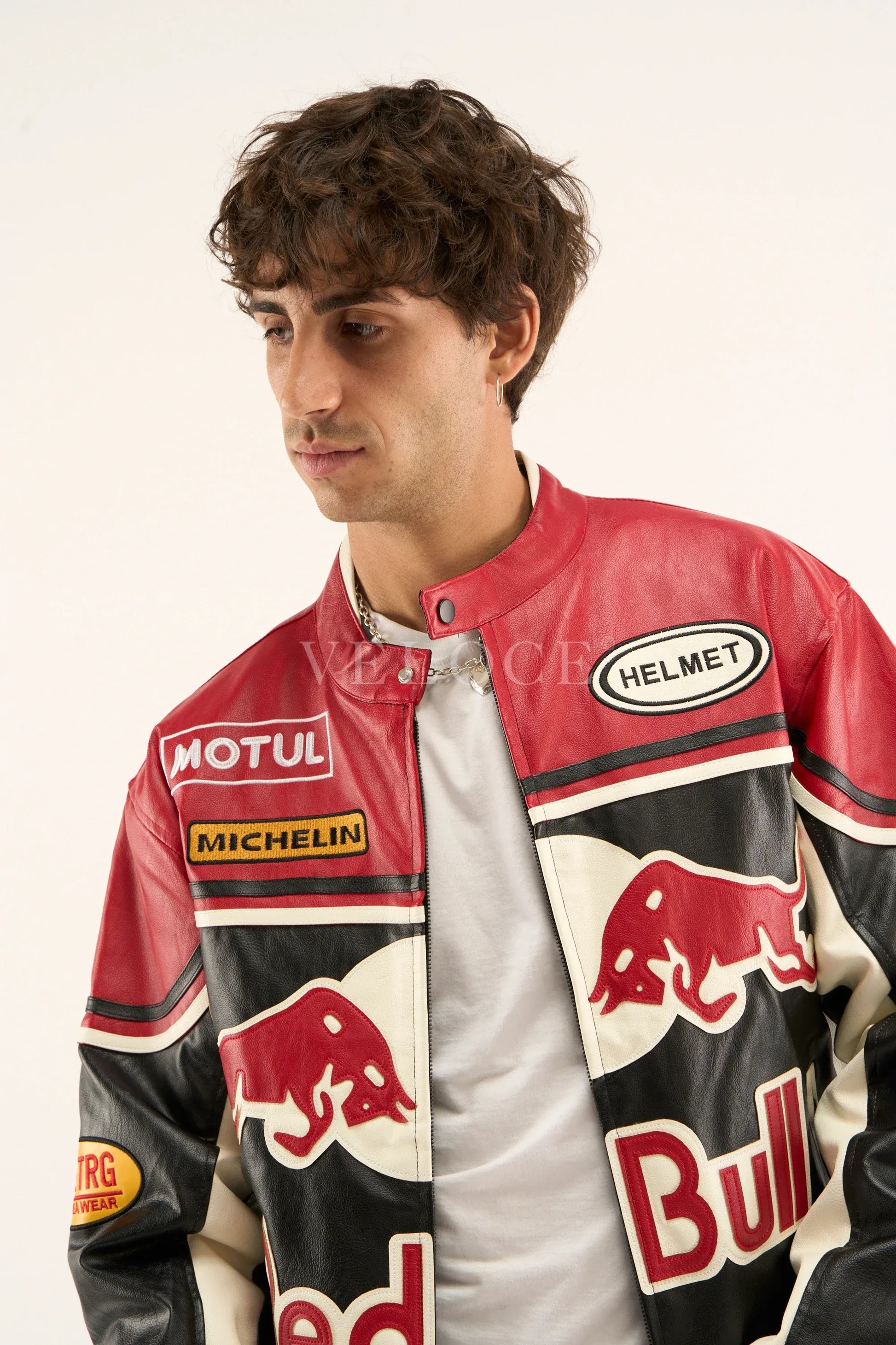 Veste en cuir Red Bull Racing