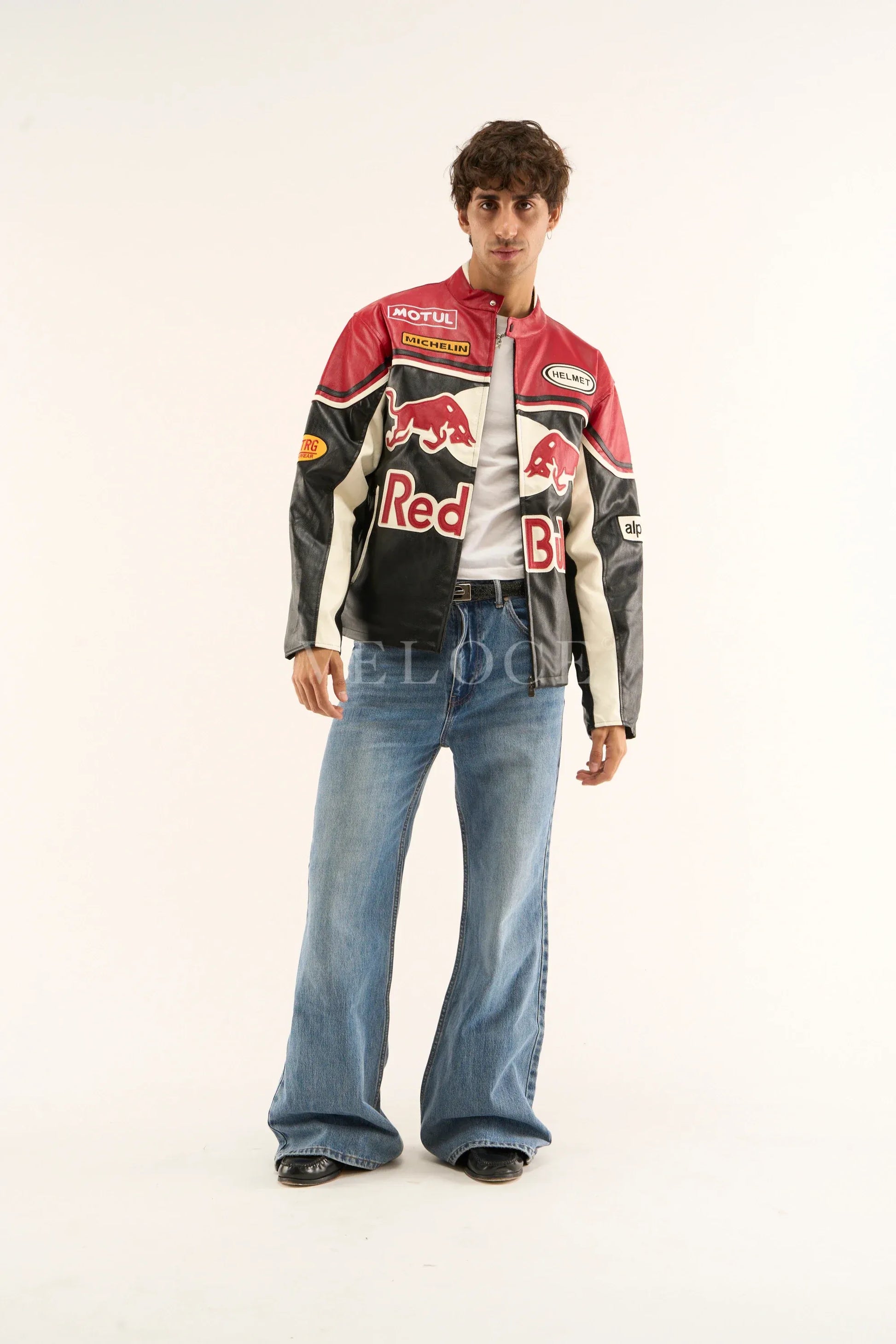 Veste en cuir Red Bull Racing