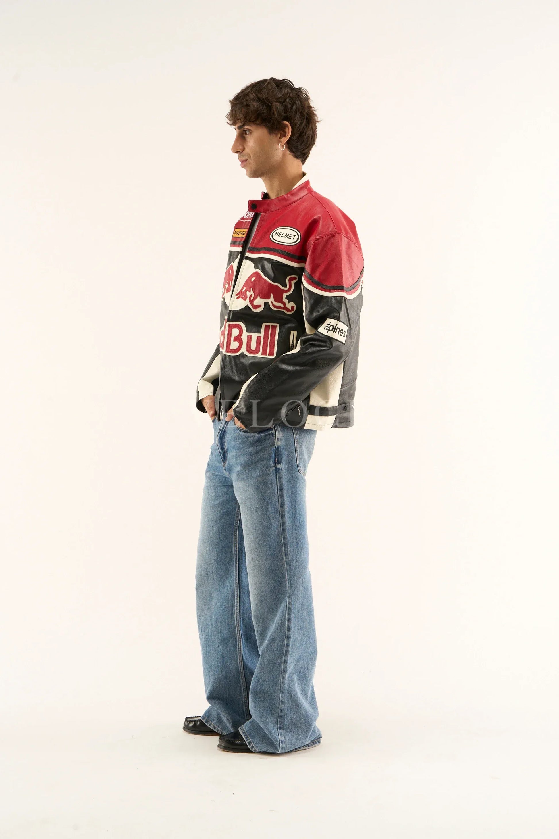 Veste en cuir Red Bull Racing