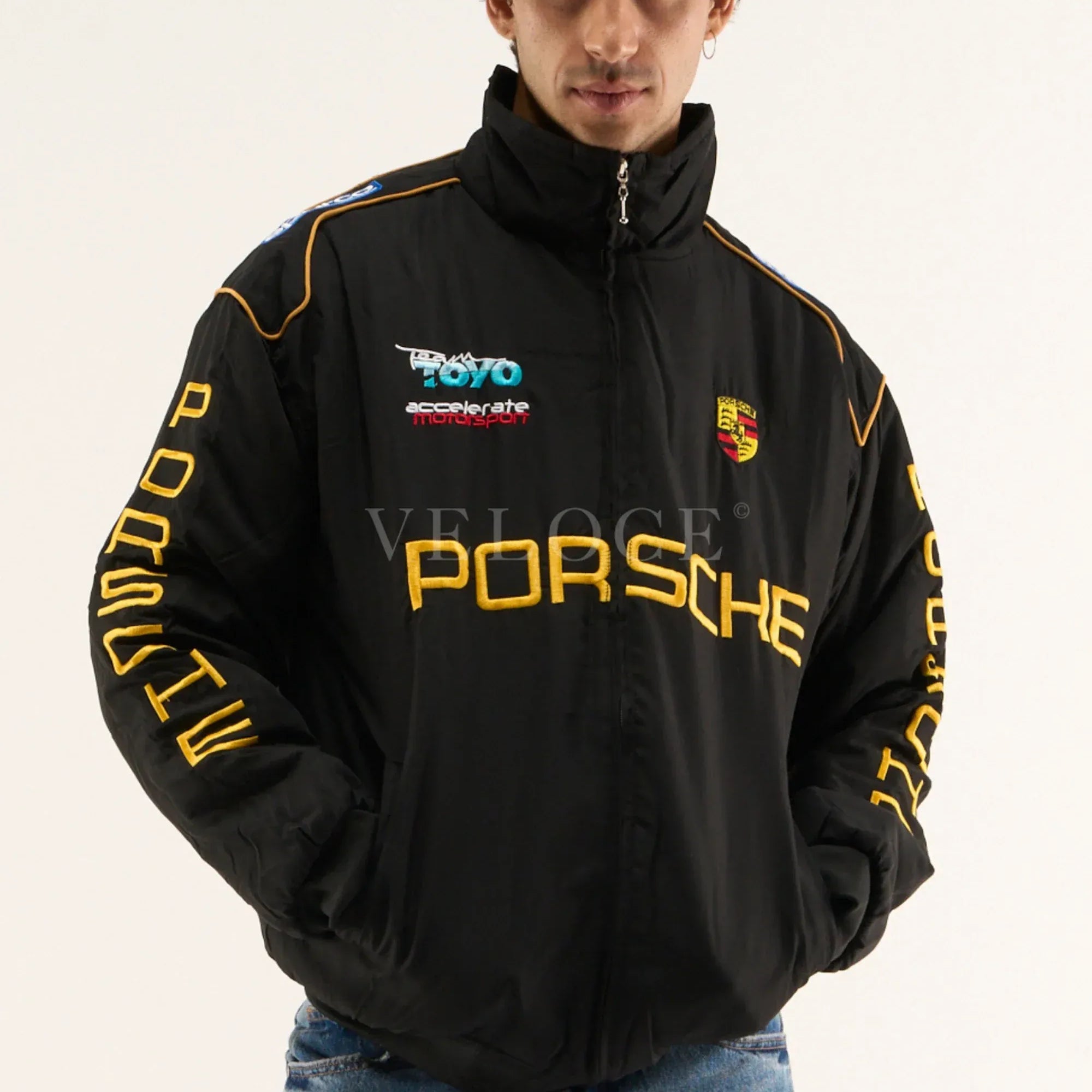 Veste de course vintage Porsche