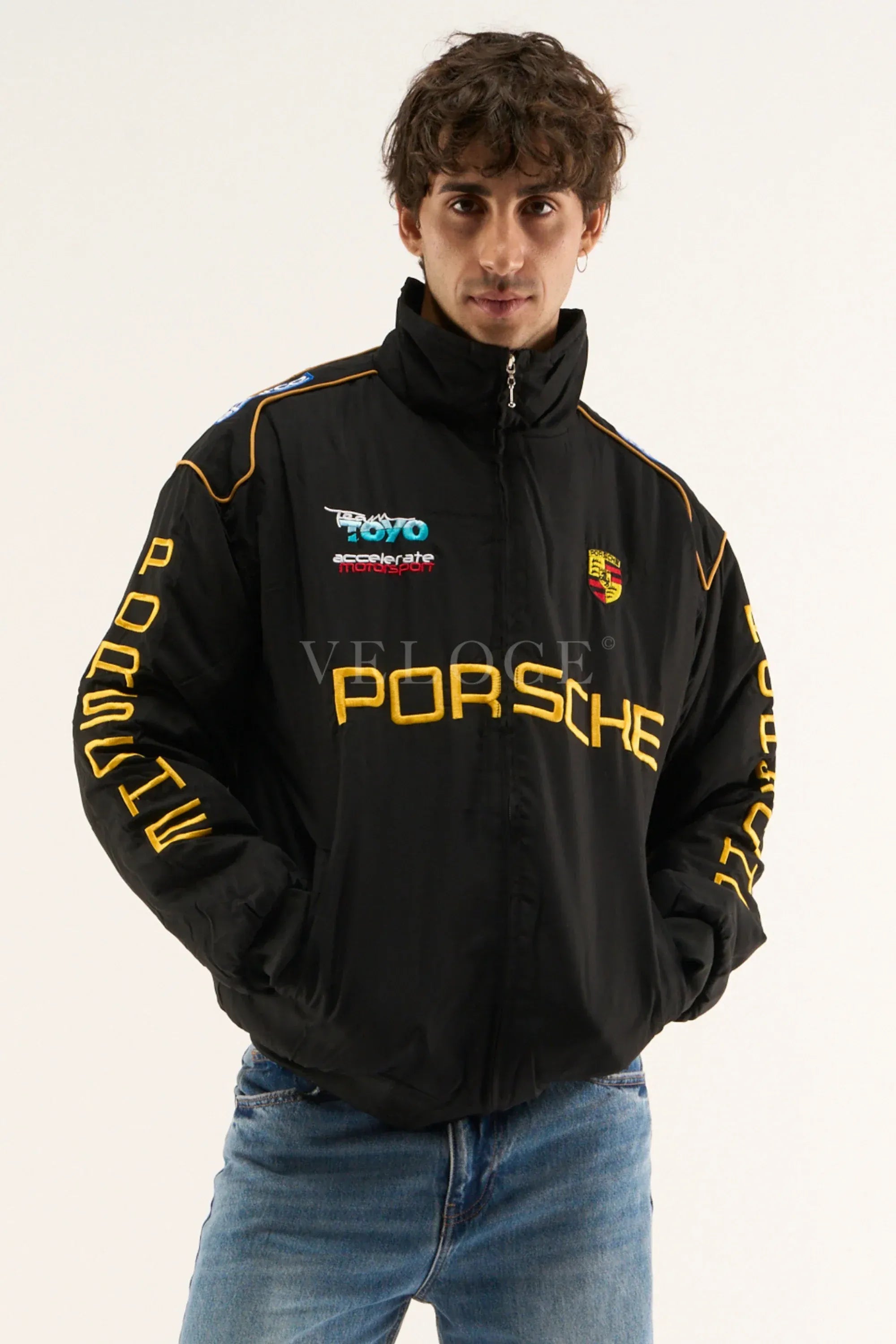 Veste de course vintage Porsche