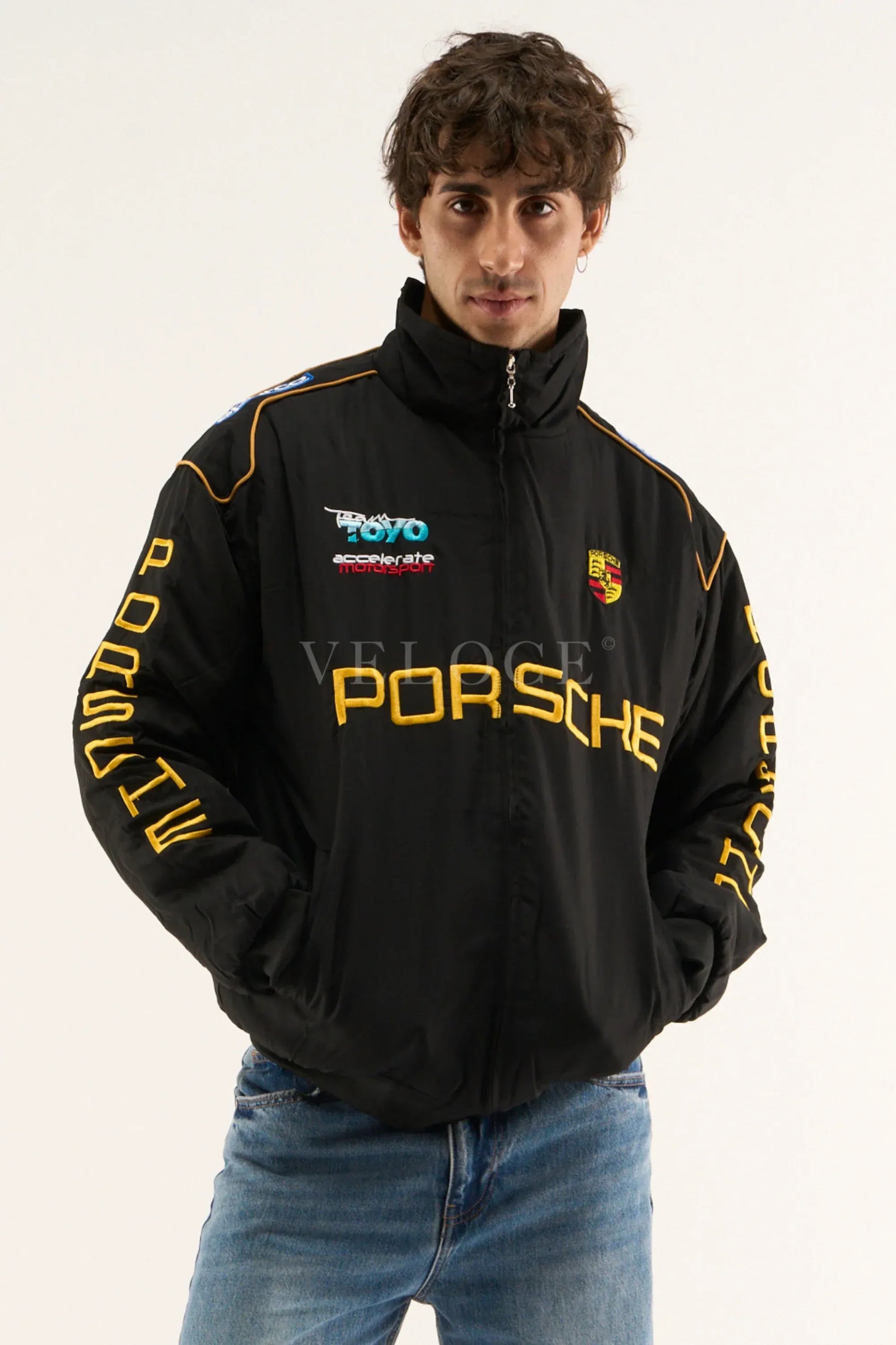 Veste de course vintage Porsche