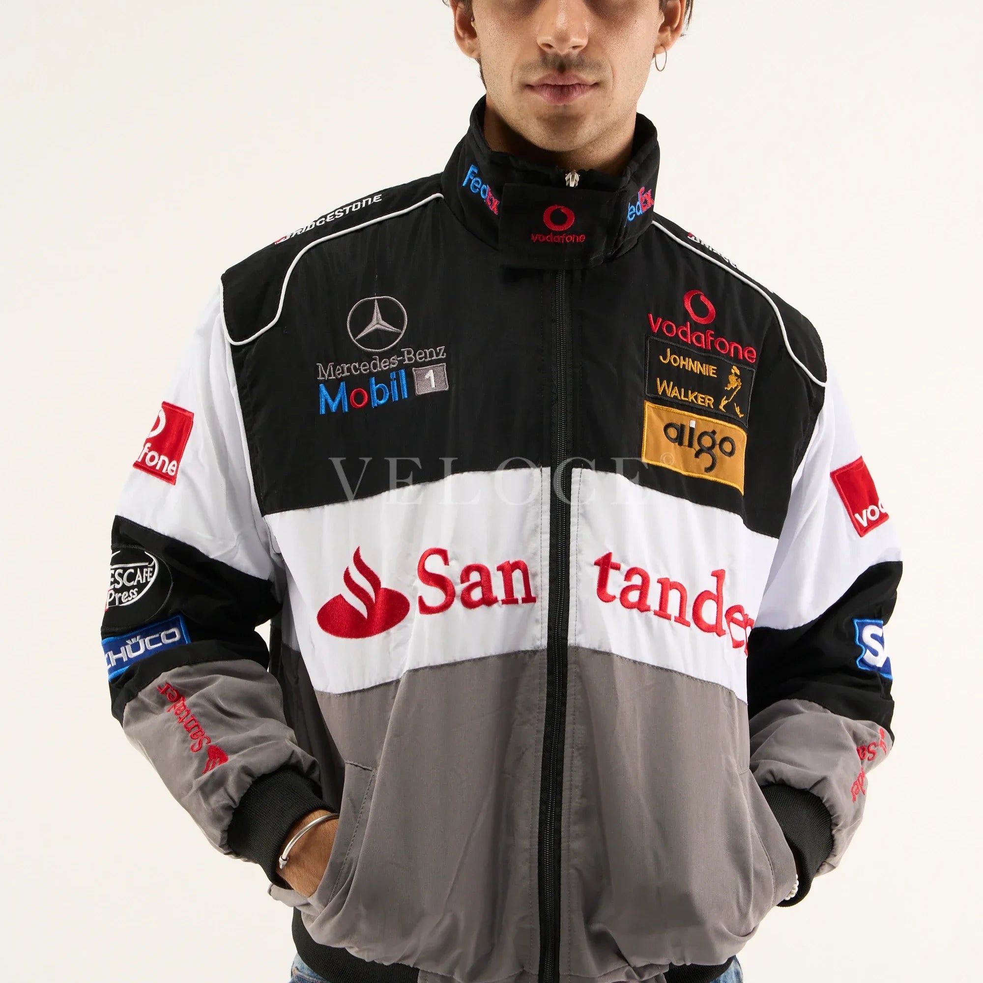 Veste vintage McLaren F1 x Mercedes-Benz
