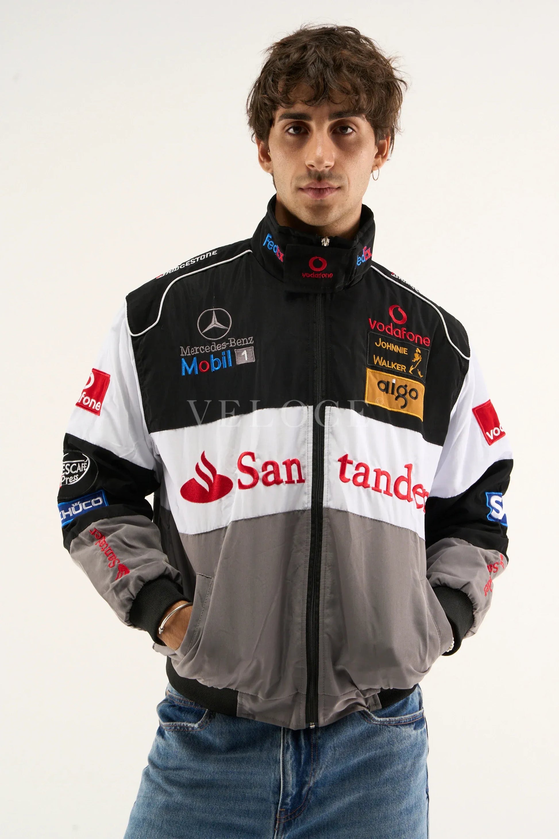 Veste vintage McLaren F1 x Mercedes-Benz