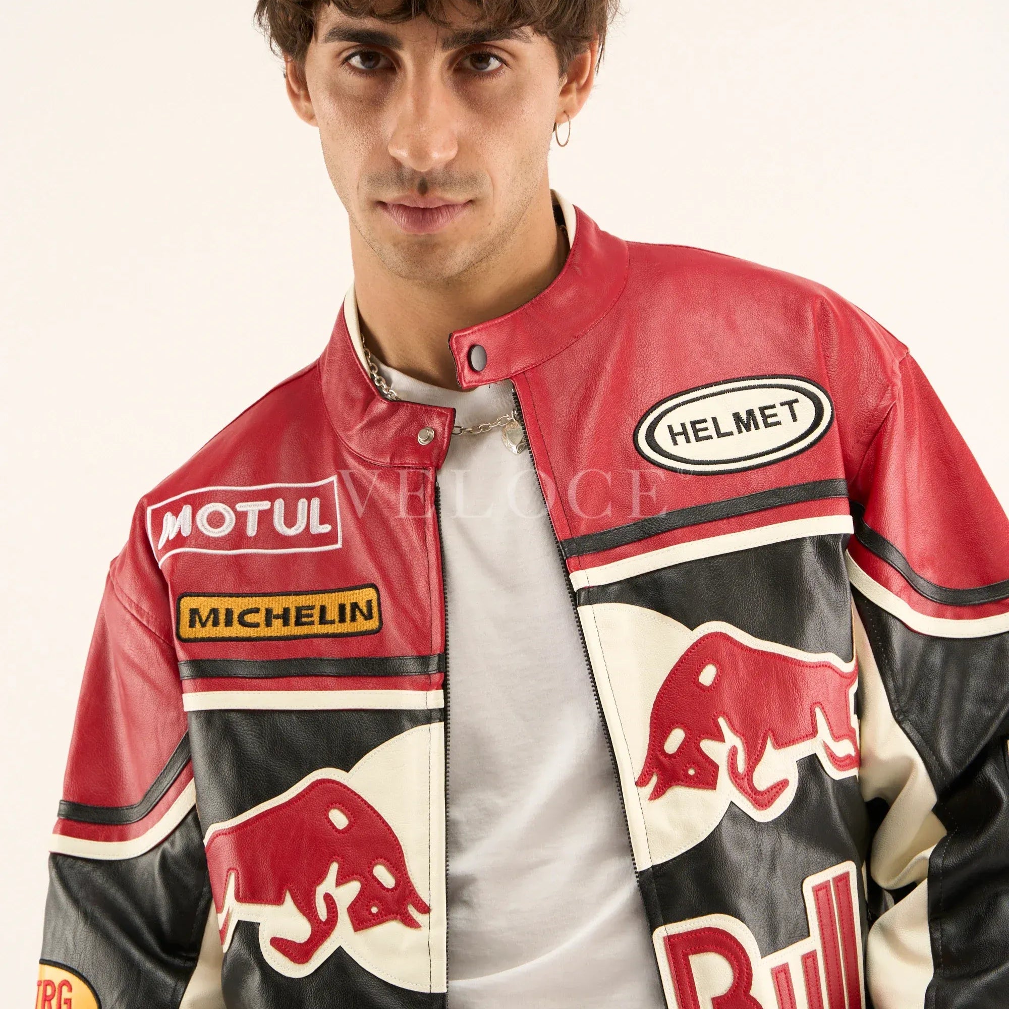Veste en cuir Red Bull Racing