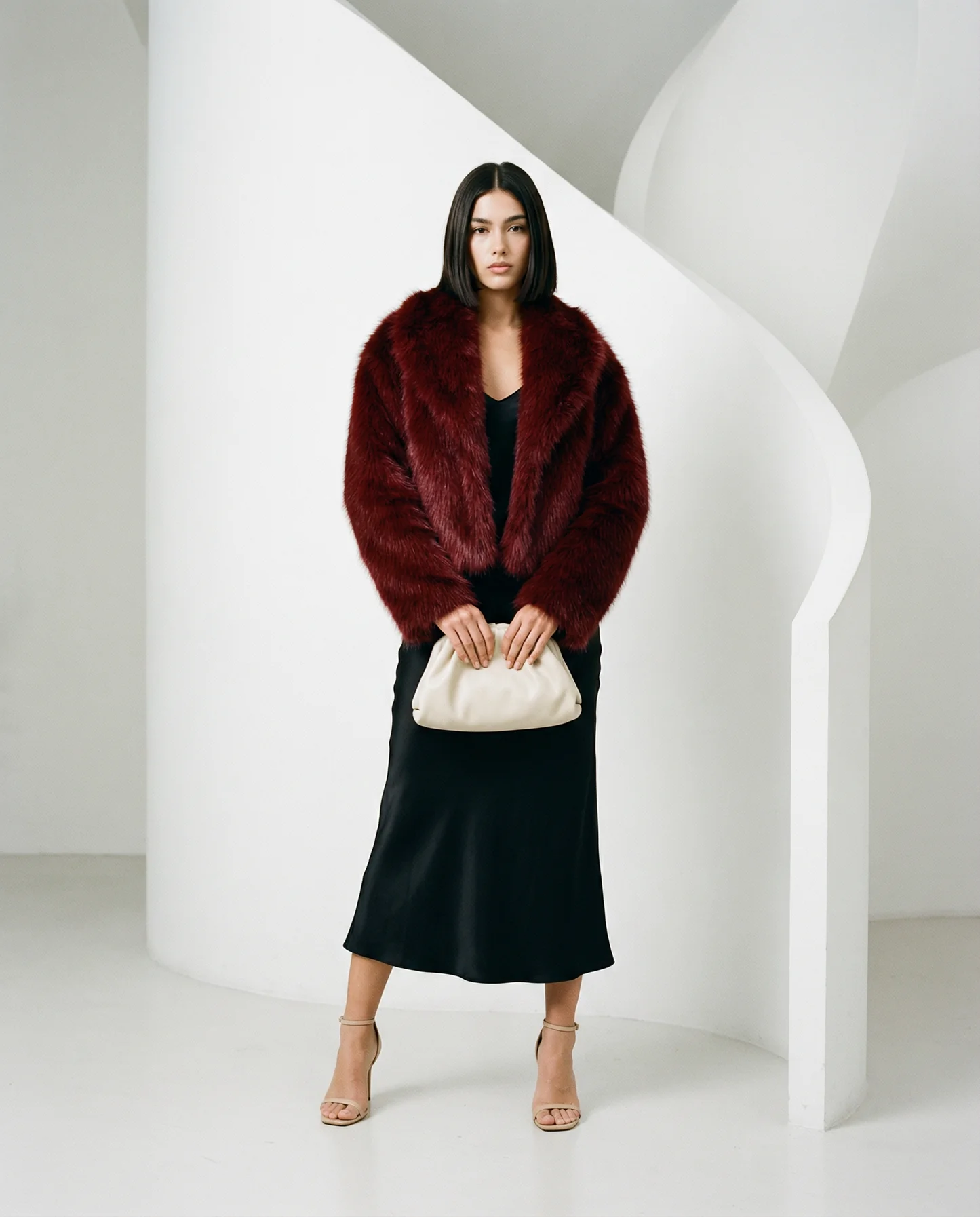 Veste en fausse fourrure Vera