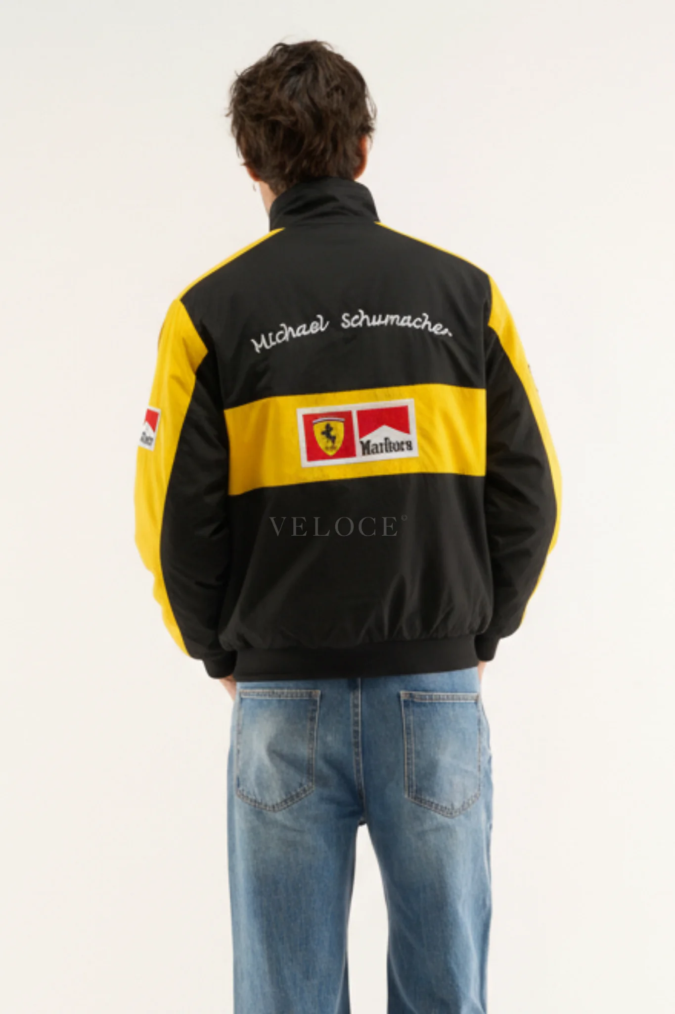 Veste de course vintage Ferrari Michael Schumacher