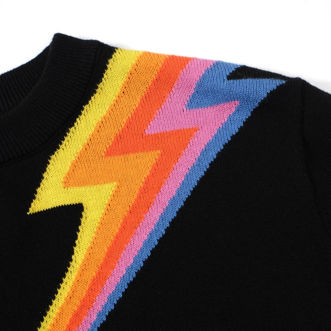 Pull noir – Style rétro