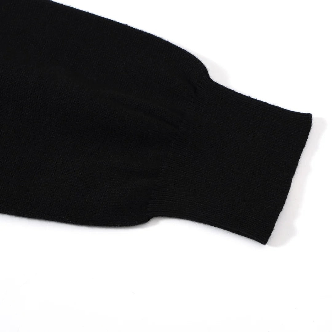 Pull noir – Style rétro