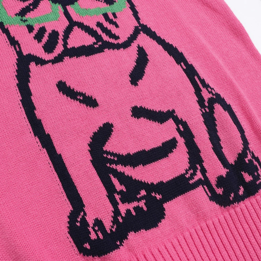 Pull rose fuchsia – Tricot original