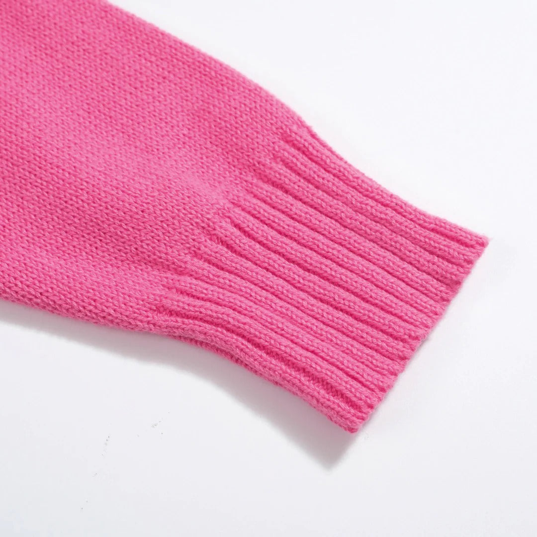 Pull rose fuchsia – Tricot original