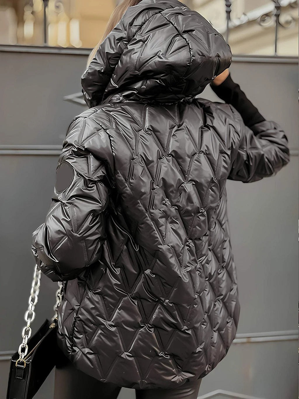 Lison | Veste en coton avec capuche