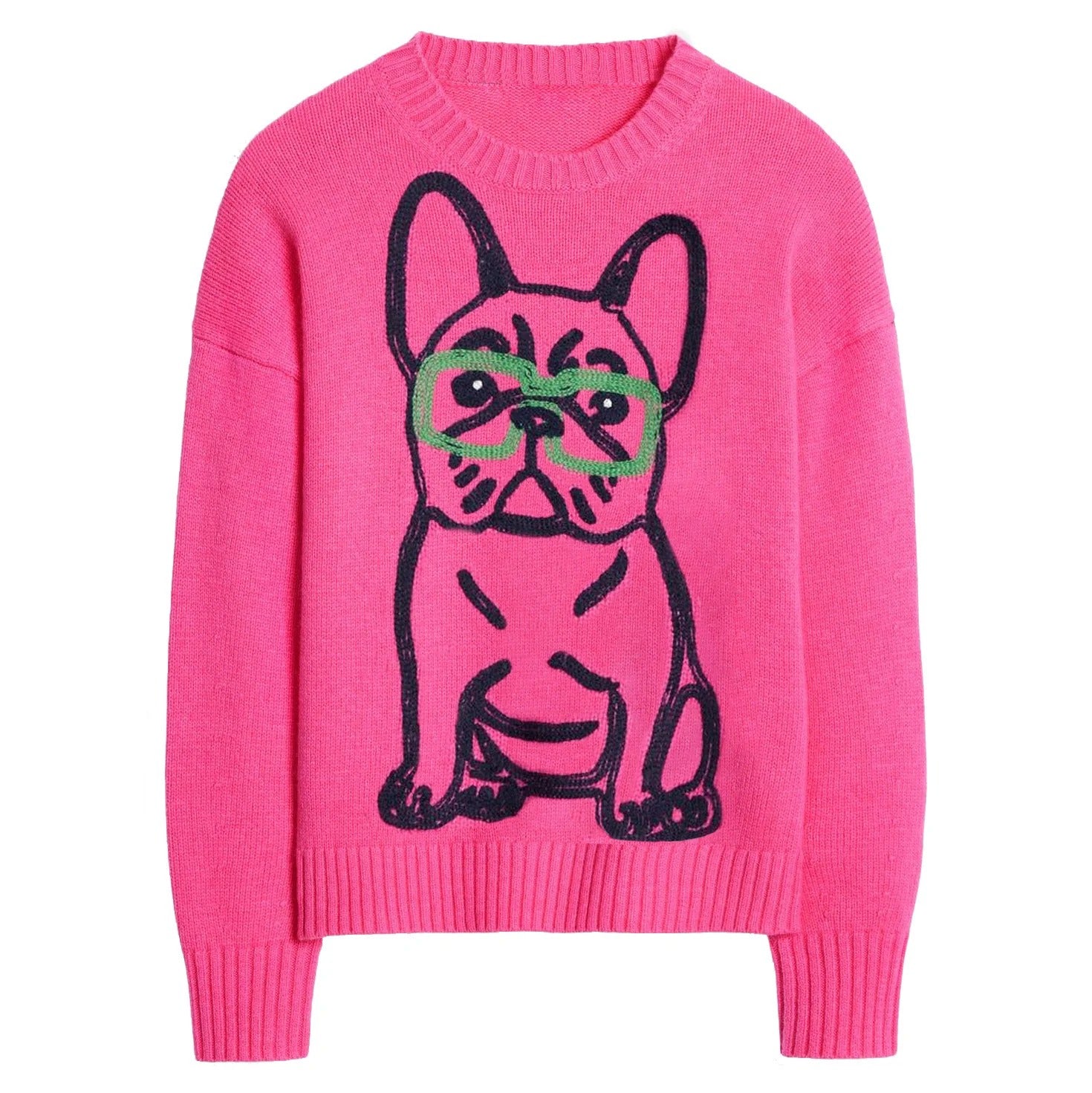 Pull rose fuchsia – Tricot original