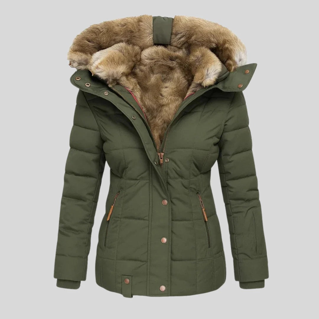 Zia | Veste d'hiver à capuche
