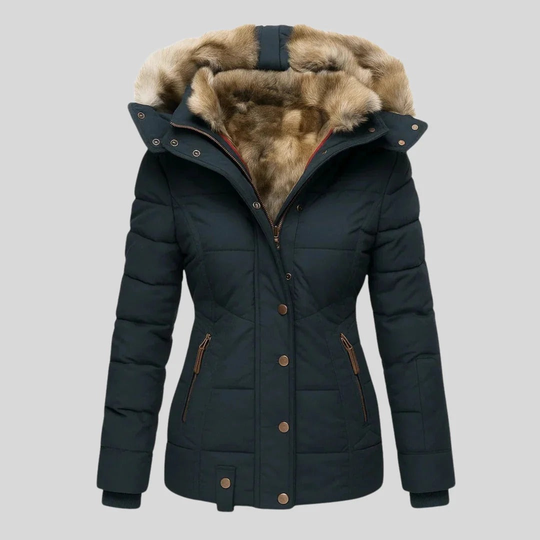 Zia | Veste d'hiver à capuche