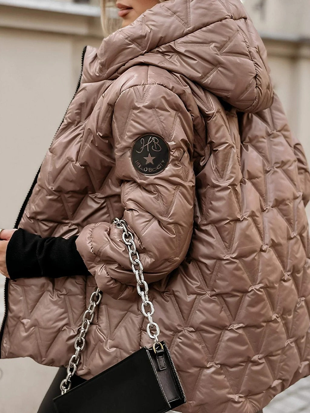 Lison | Veste en coton avec capuche