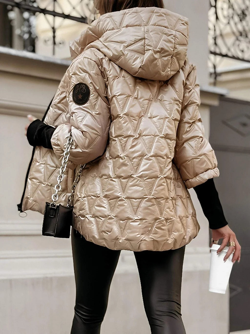 Lison | Veste en coton avec capuche
