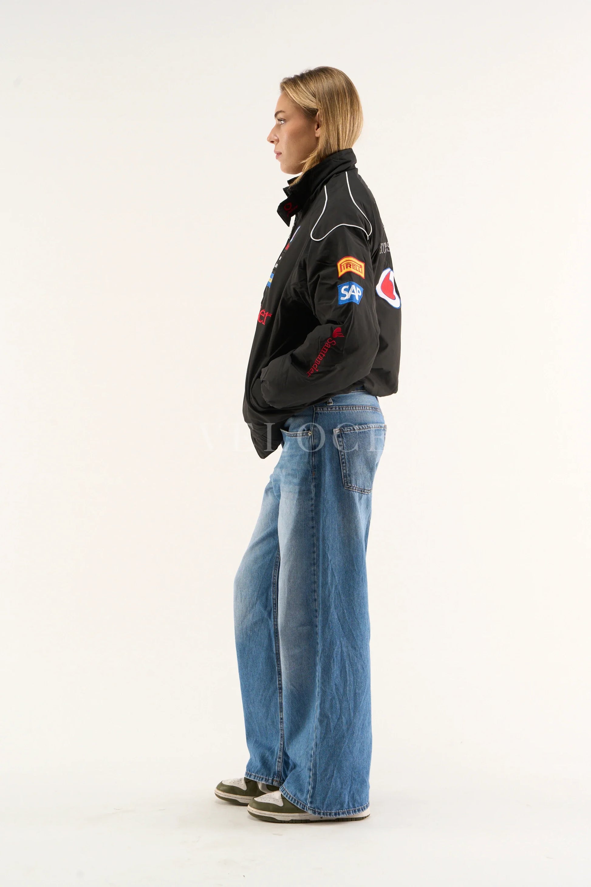 Veste Mercedes-Benz Santander Vintage - Édition Noire