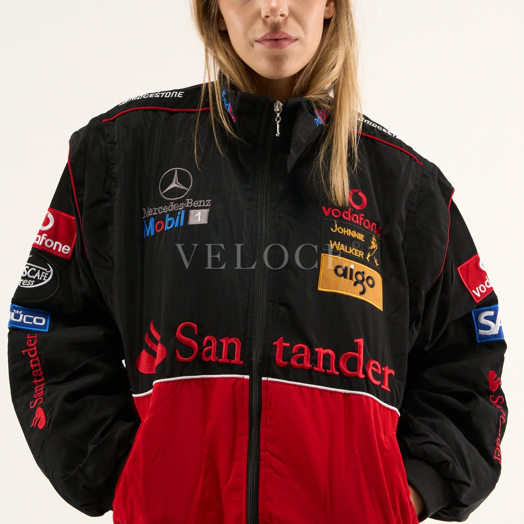 Veste vintage McLaren x Mercedes-Benz - Édition rouge