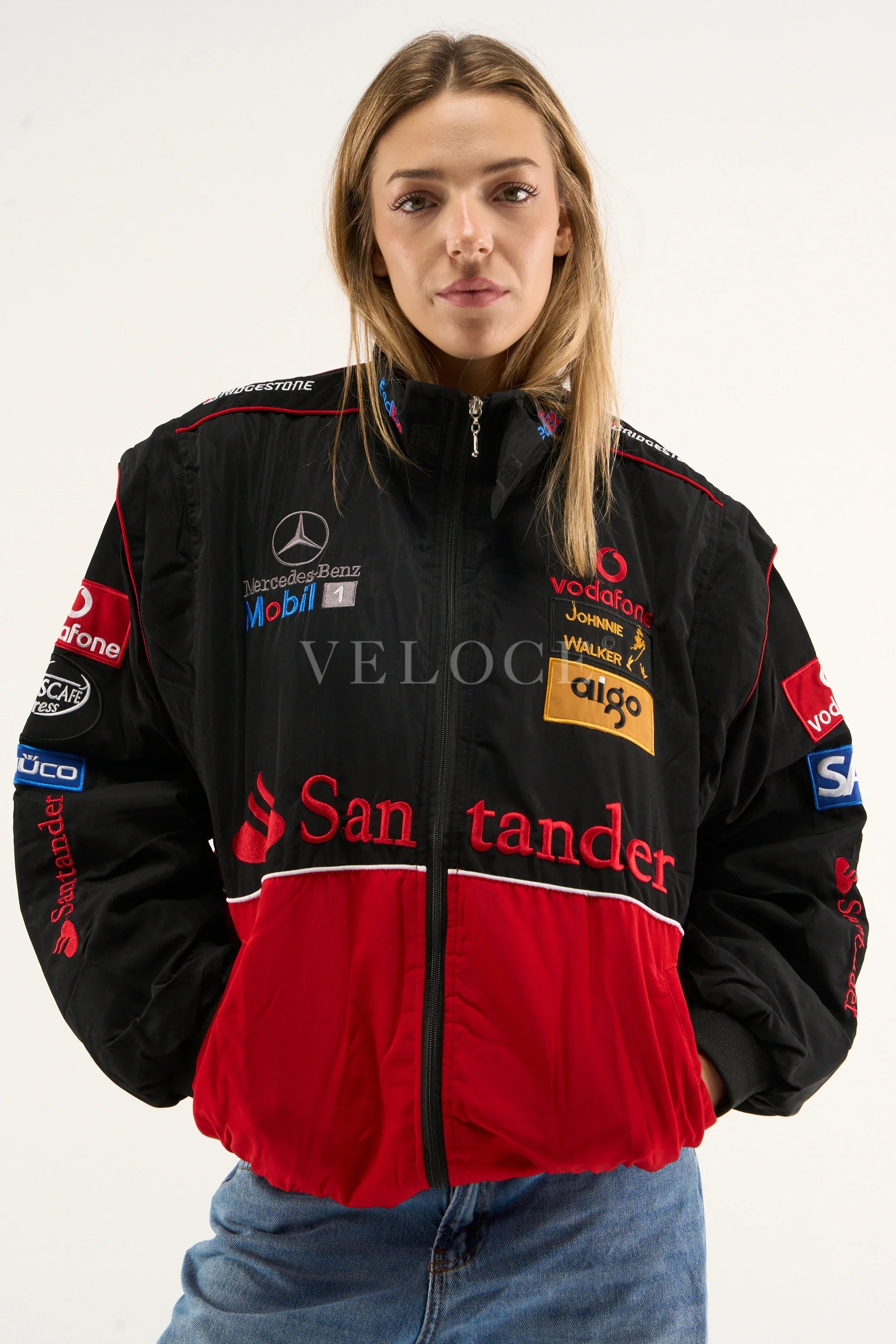 Veste vintage McLaren x Mercedes-Benz - Édition rouge