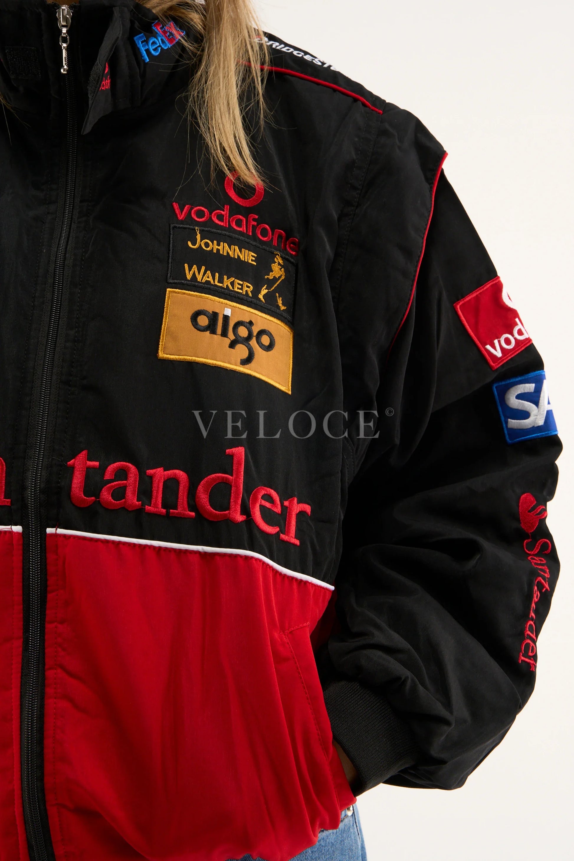 Veste vintage McLaren x Mercedes-Benz - Édition rouge