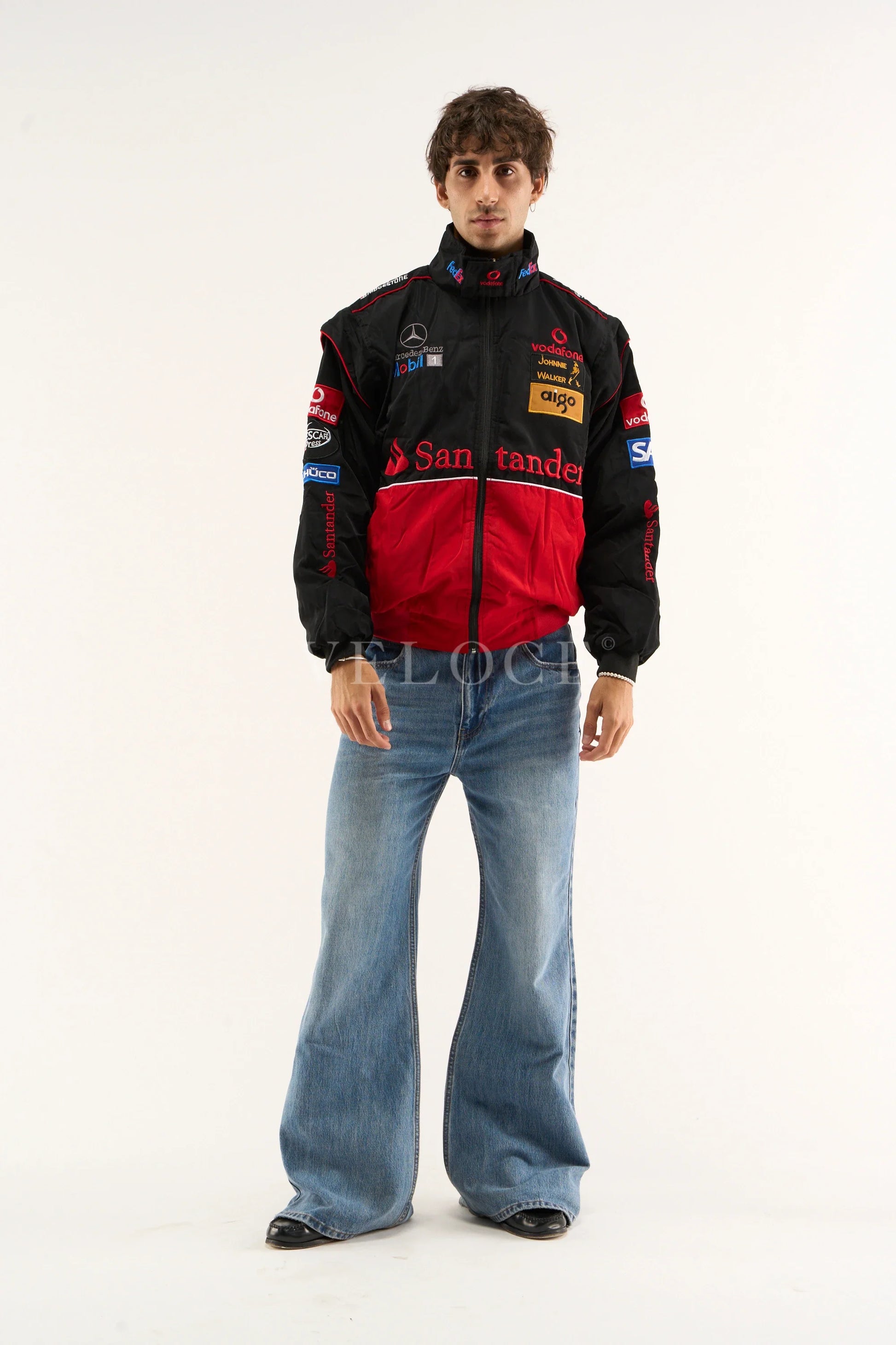 Veste vintage McLaren x Mercedes-Benz - Édition rouge