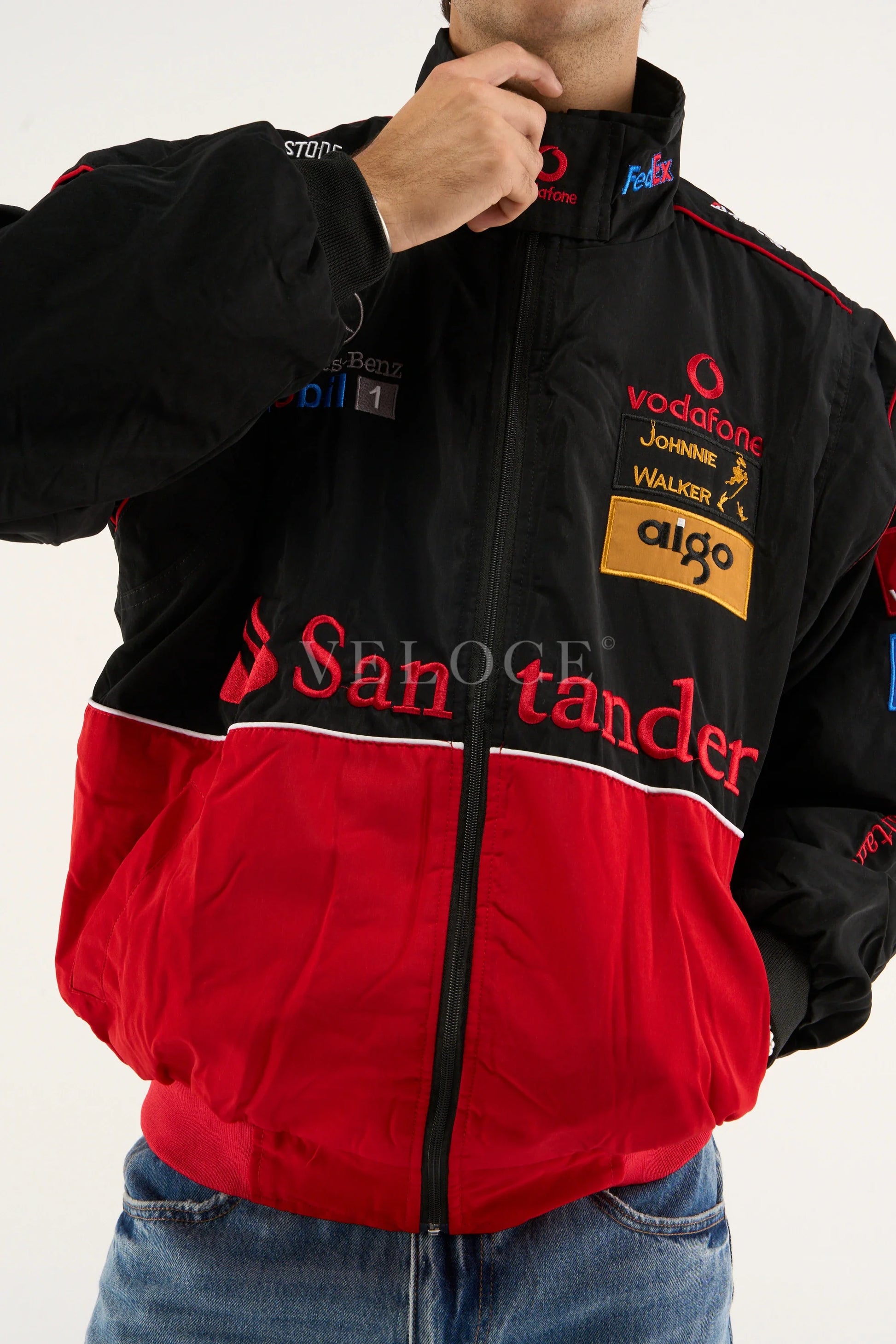 Veste vintage McLaren x Mercedes-Benz - Édition rouge