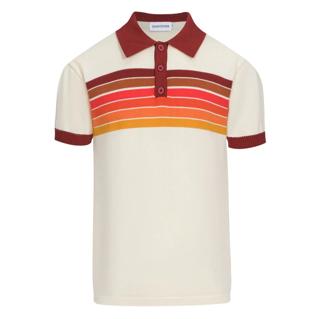 Polo zippé vintage