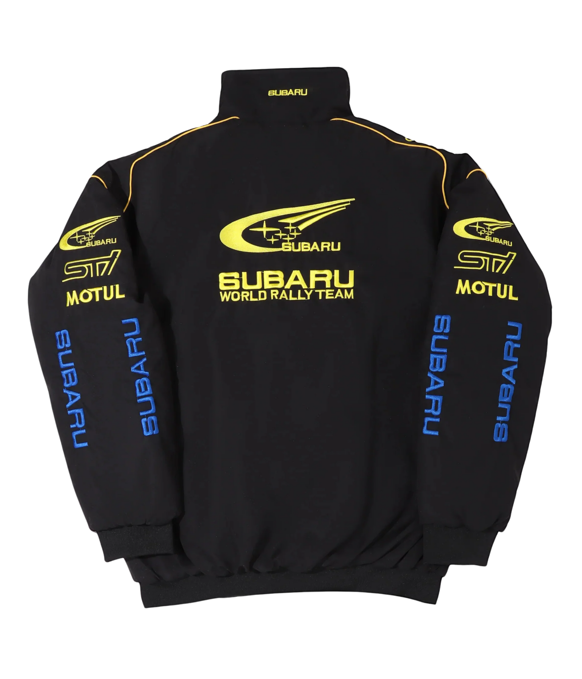 Veste de course vintage Subaru Rally - Édition noire